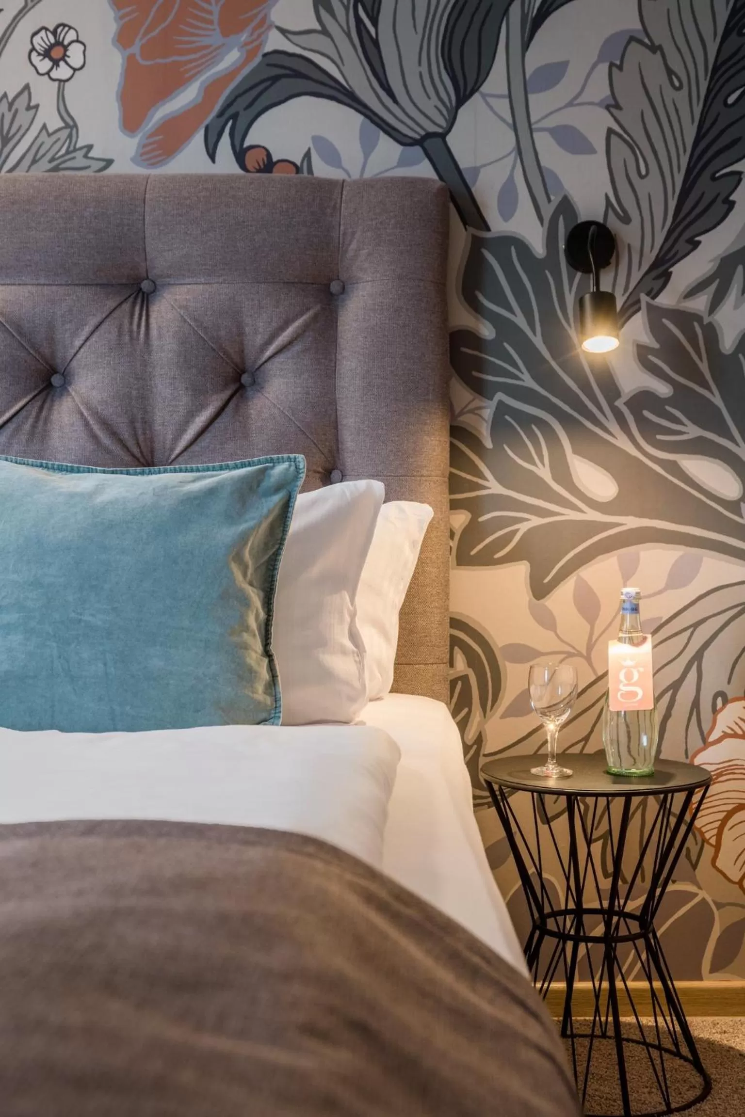 Bed in Hotel Germania