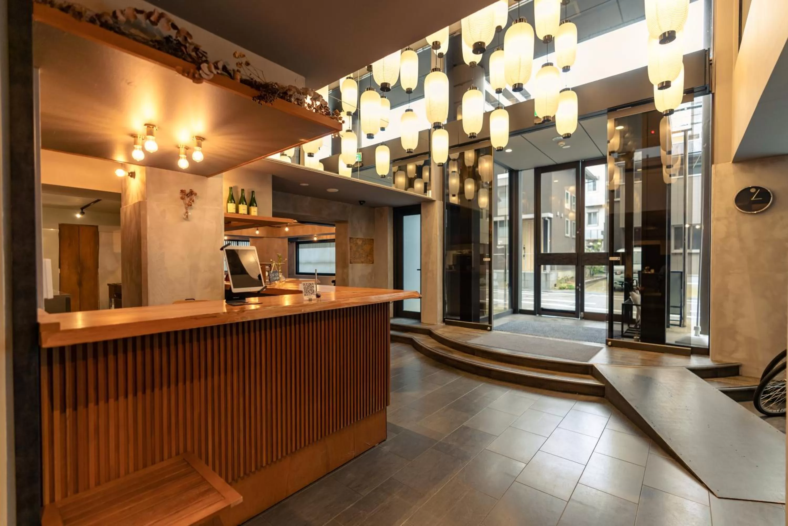 Lobby or reception in LINNAS Kanazawa