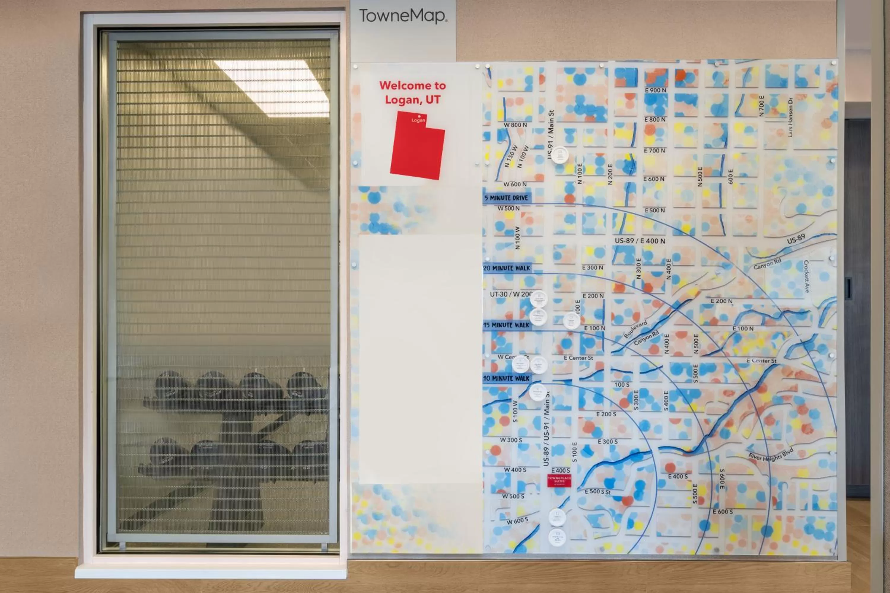 Lobby or reception in TownePlace Suites by Marriott Logan