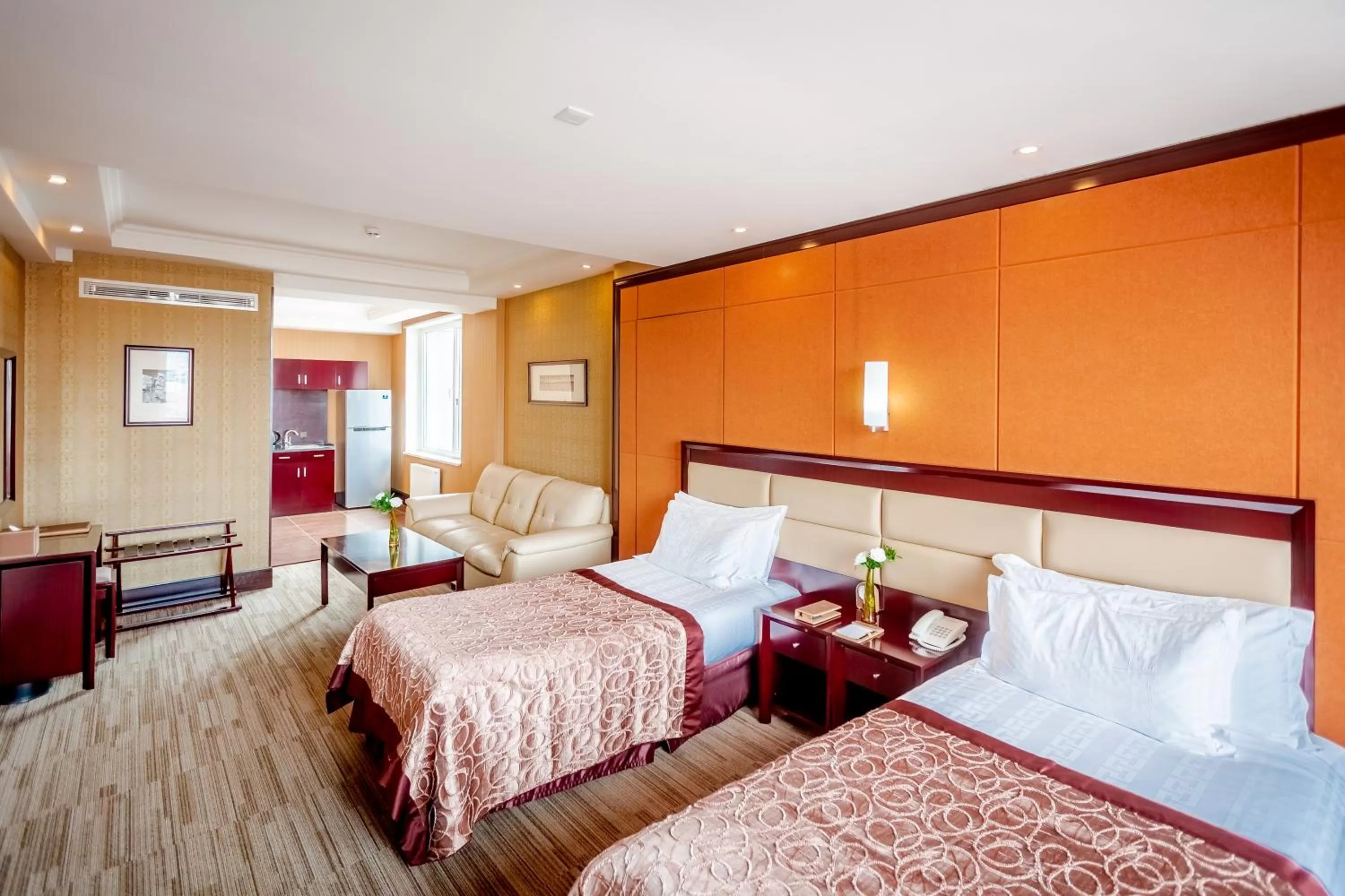 Photo of the whole room, Bed in Grand Hill Hotel Ulaanbaatar