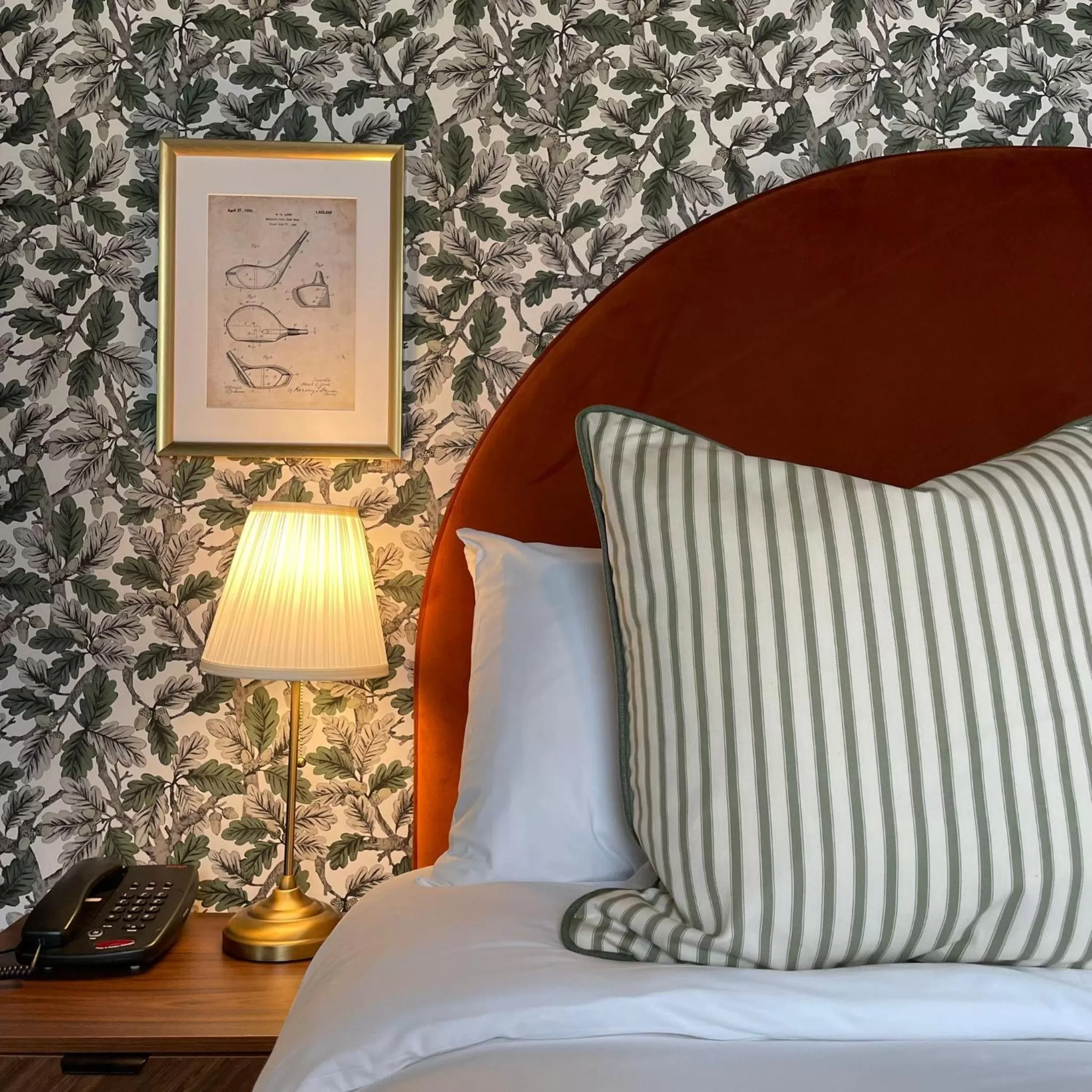 Bed in Pilgrim Hotel