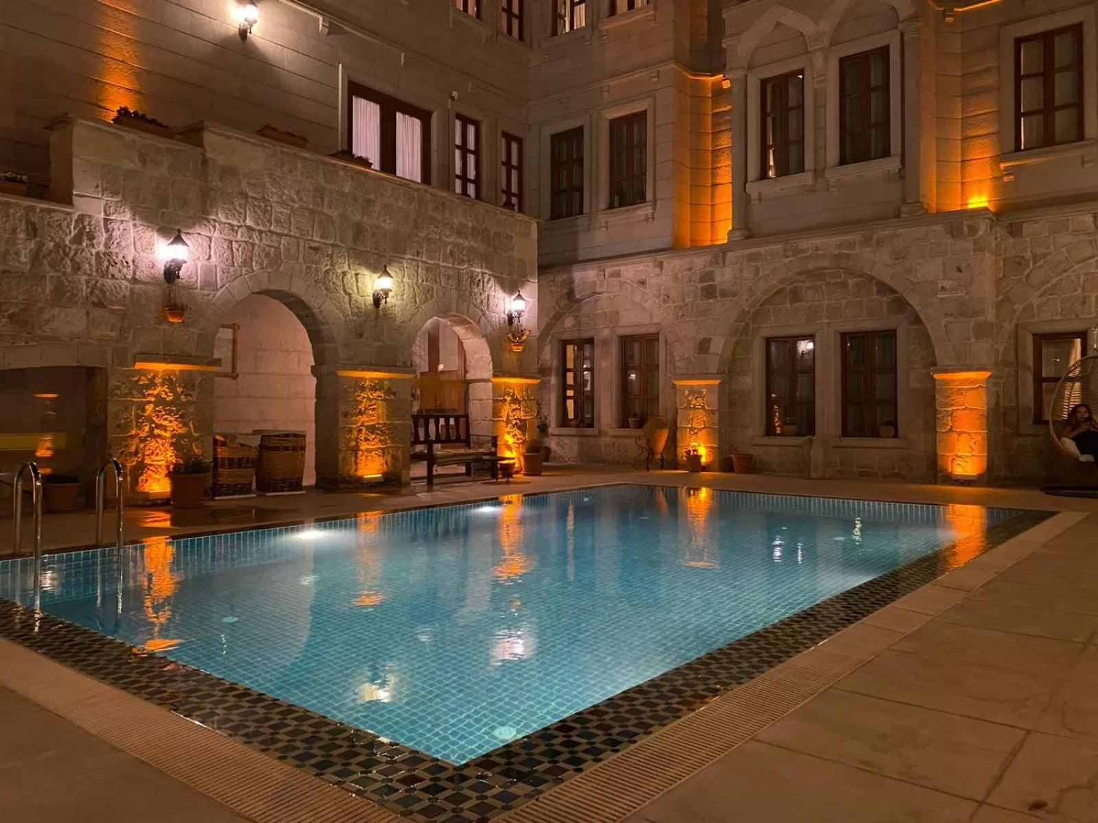 Swimming pool in Grand Cappadocia Hotel