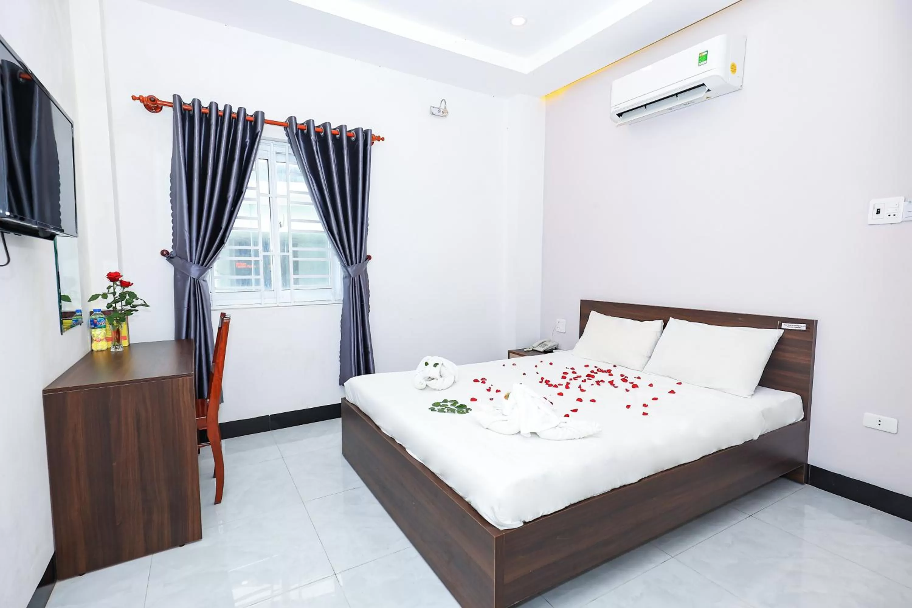 Bed in Ciao Hồng Phúc Hotel