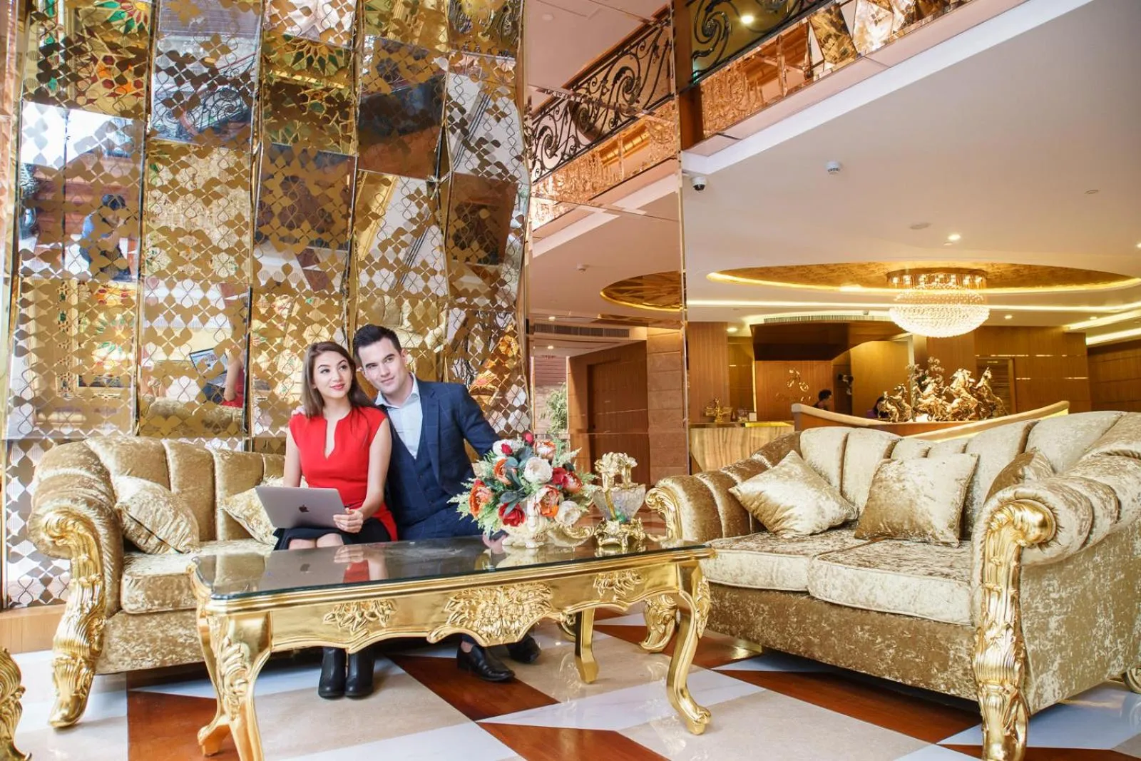 Lobby or reception in Amaranta Hotel