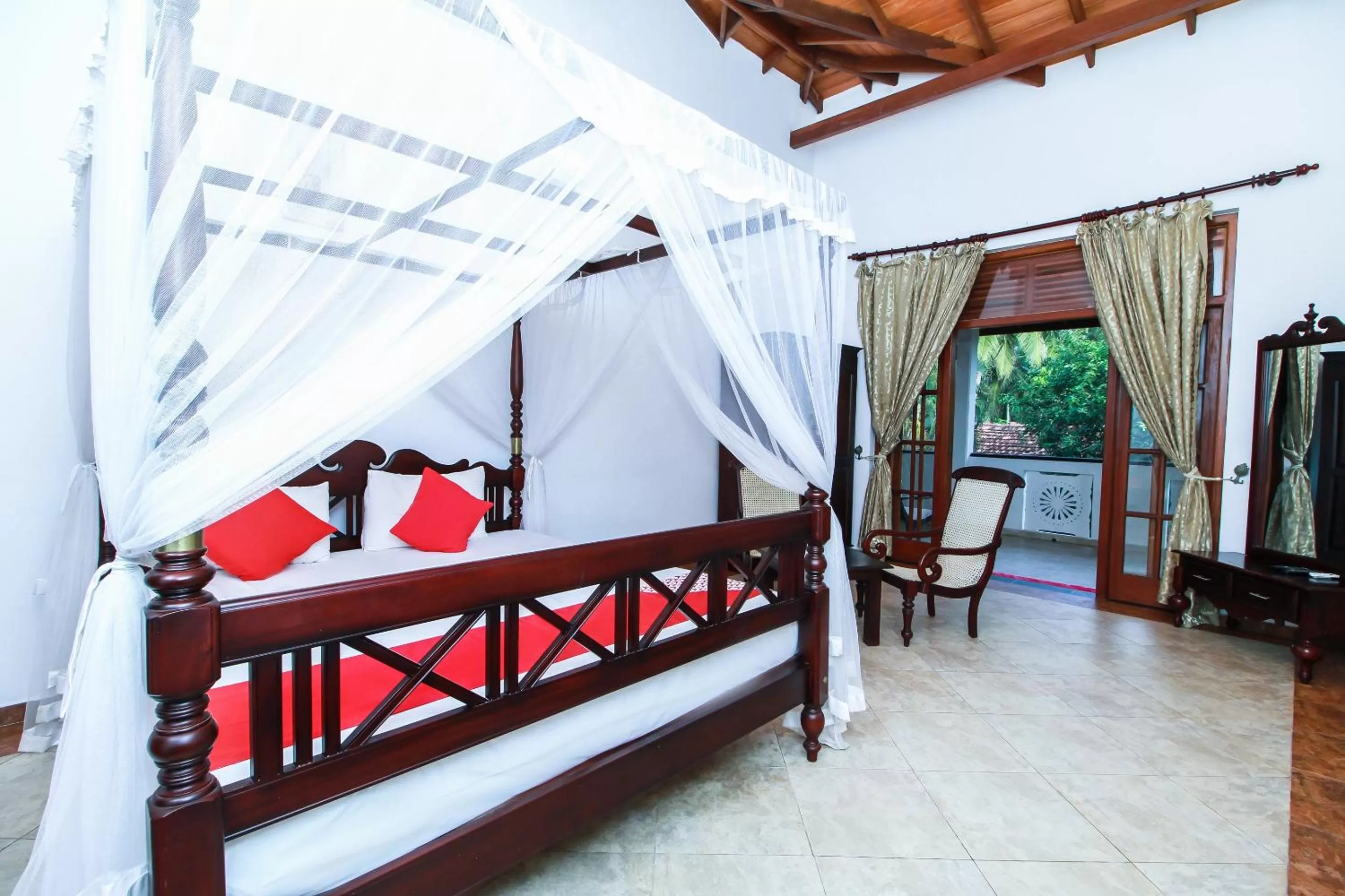 Bedroom in Chami Villa Bentota