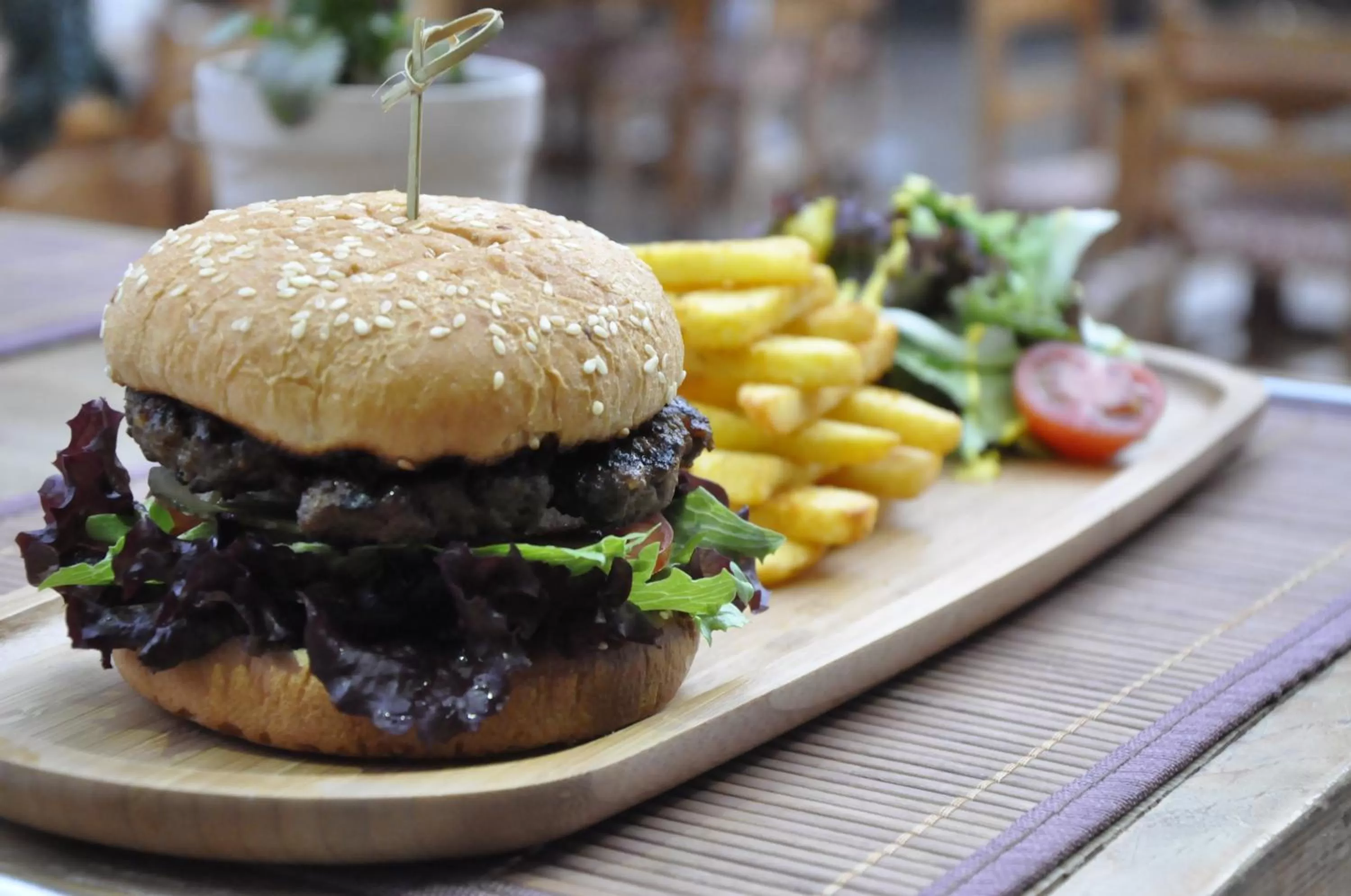 Food and drinks in Kosa boutique hotel