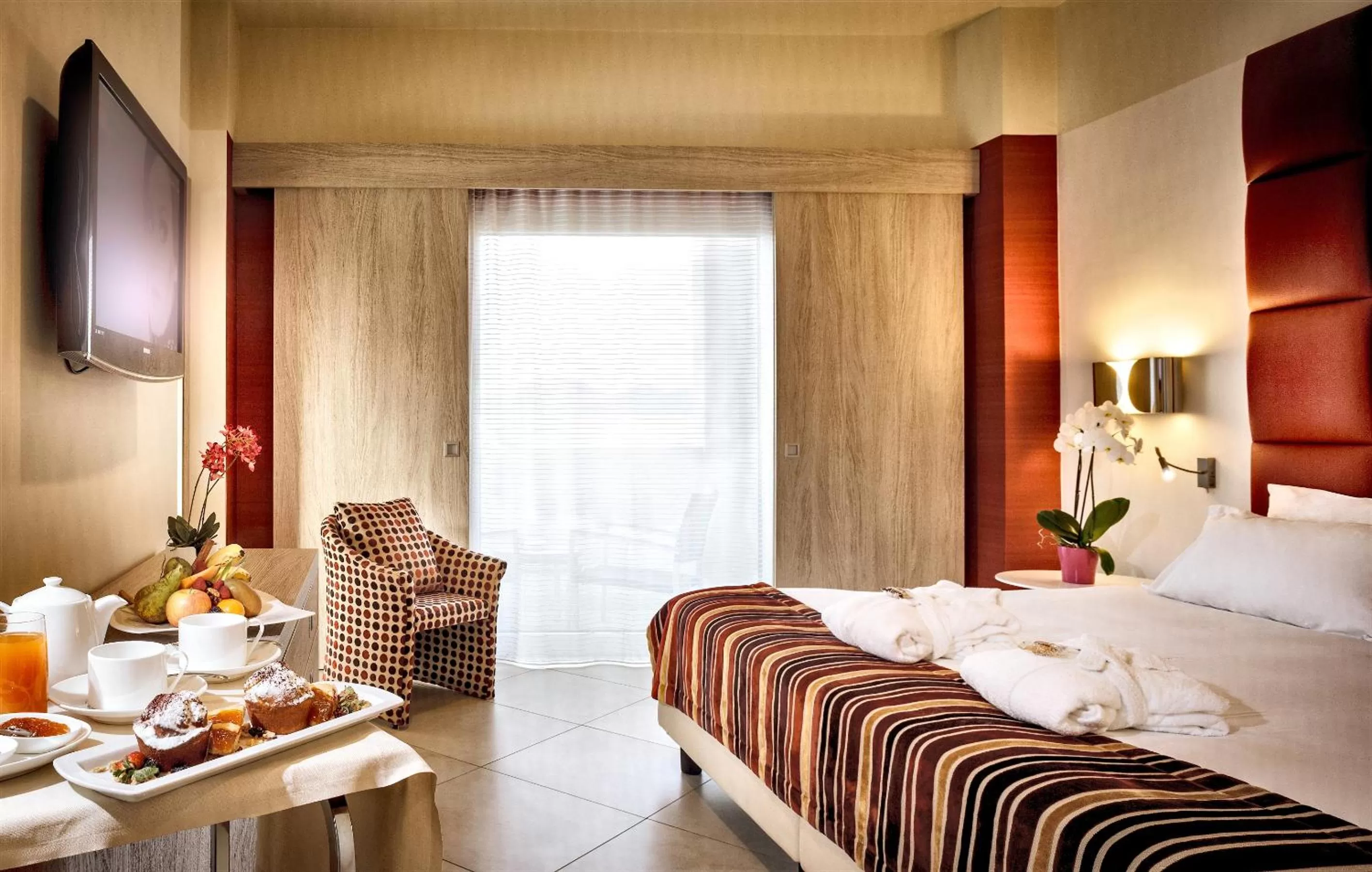 Bedroom, Bed in Jazz Hotel