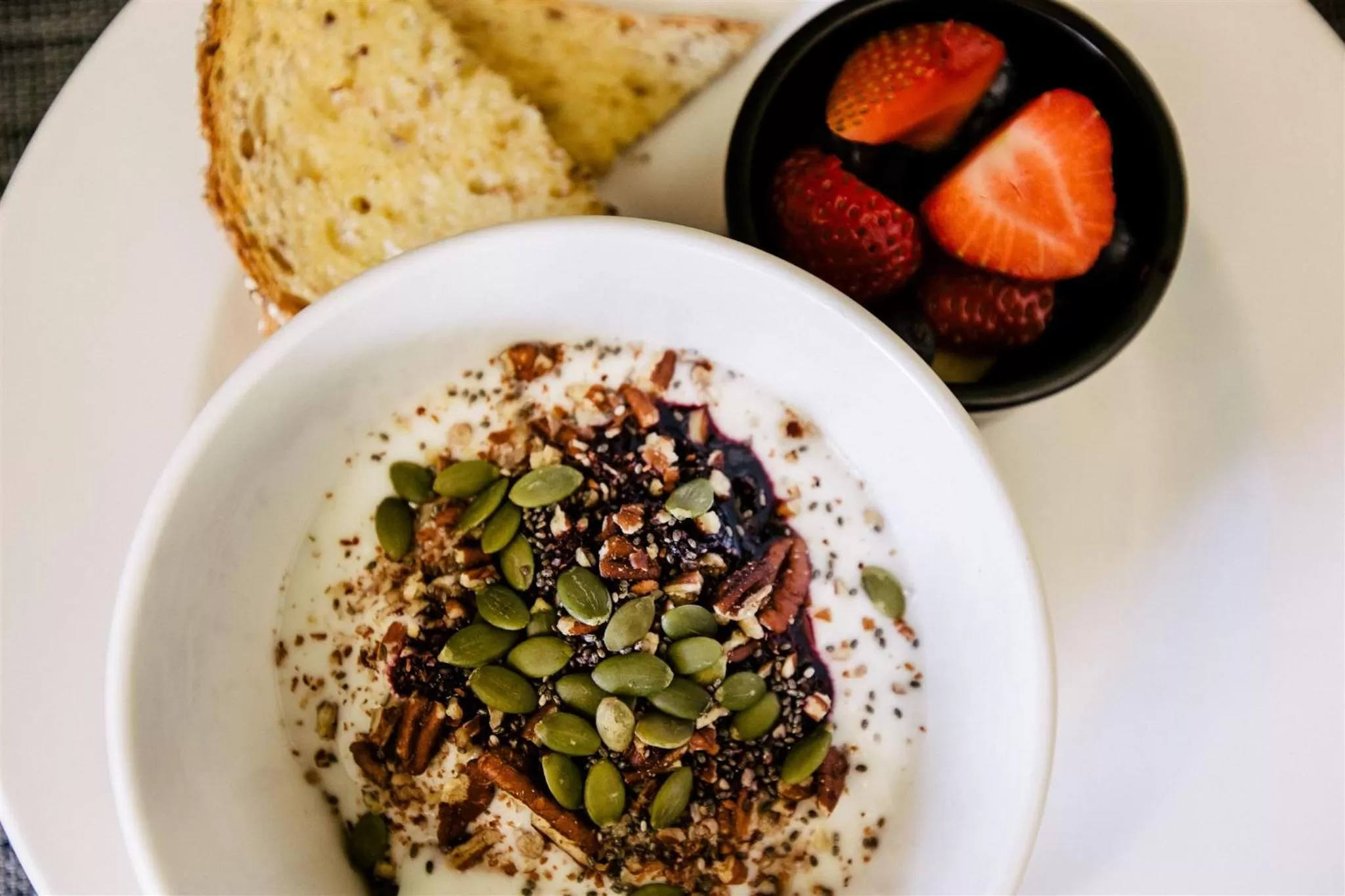 Continental breakfast in Alpenrose Revelstoke Bed & Breakfast