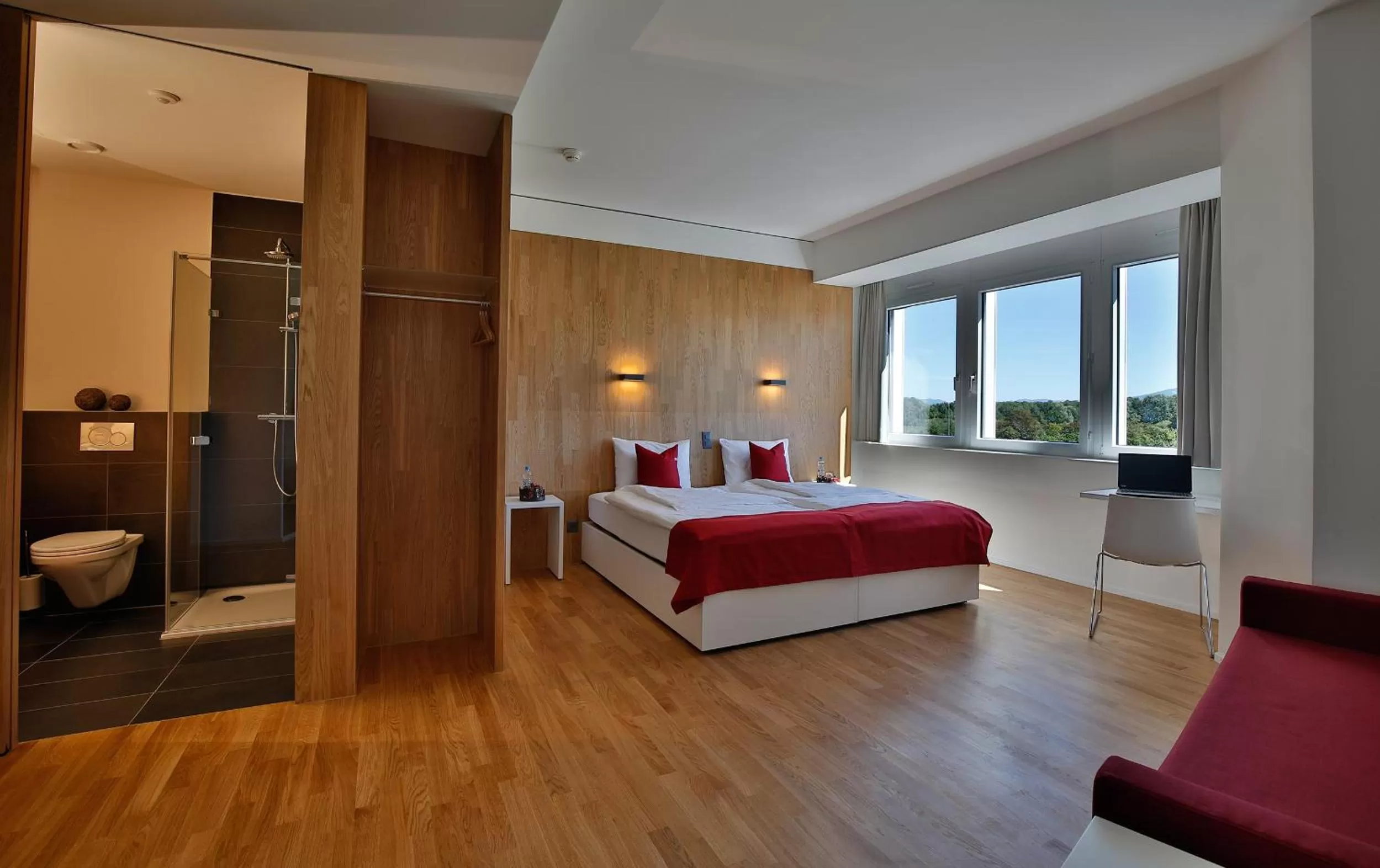 Photo of the whole room, Bed in Hotel Restaurant Rhy