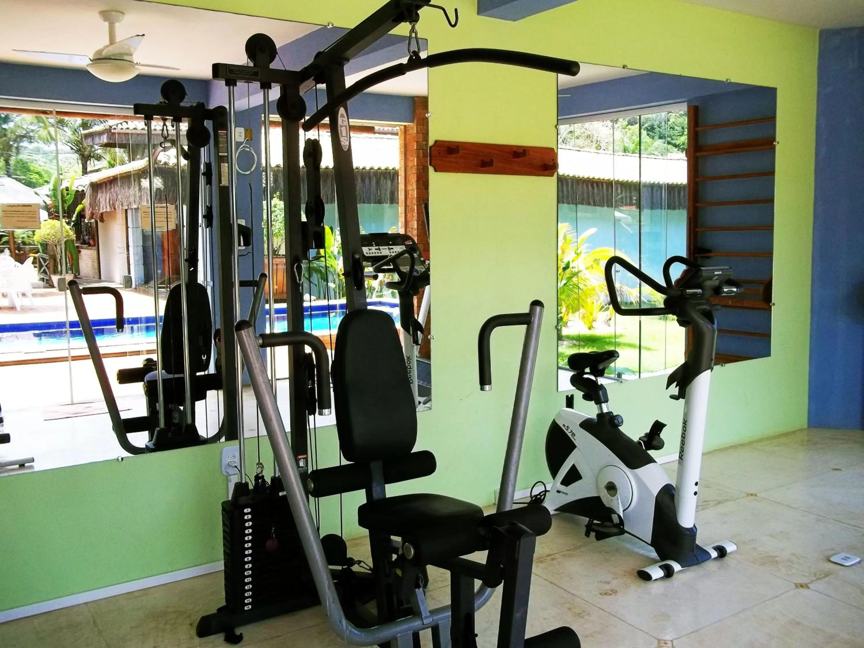 Fitness centre/facilities in Ecoporan Hotel Charme Spa & Eventos