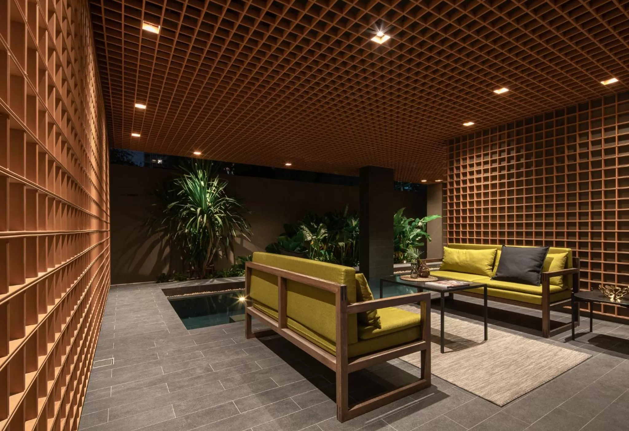 Swimming pool in T2 Residence Sathorn