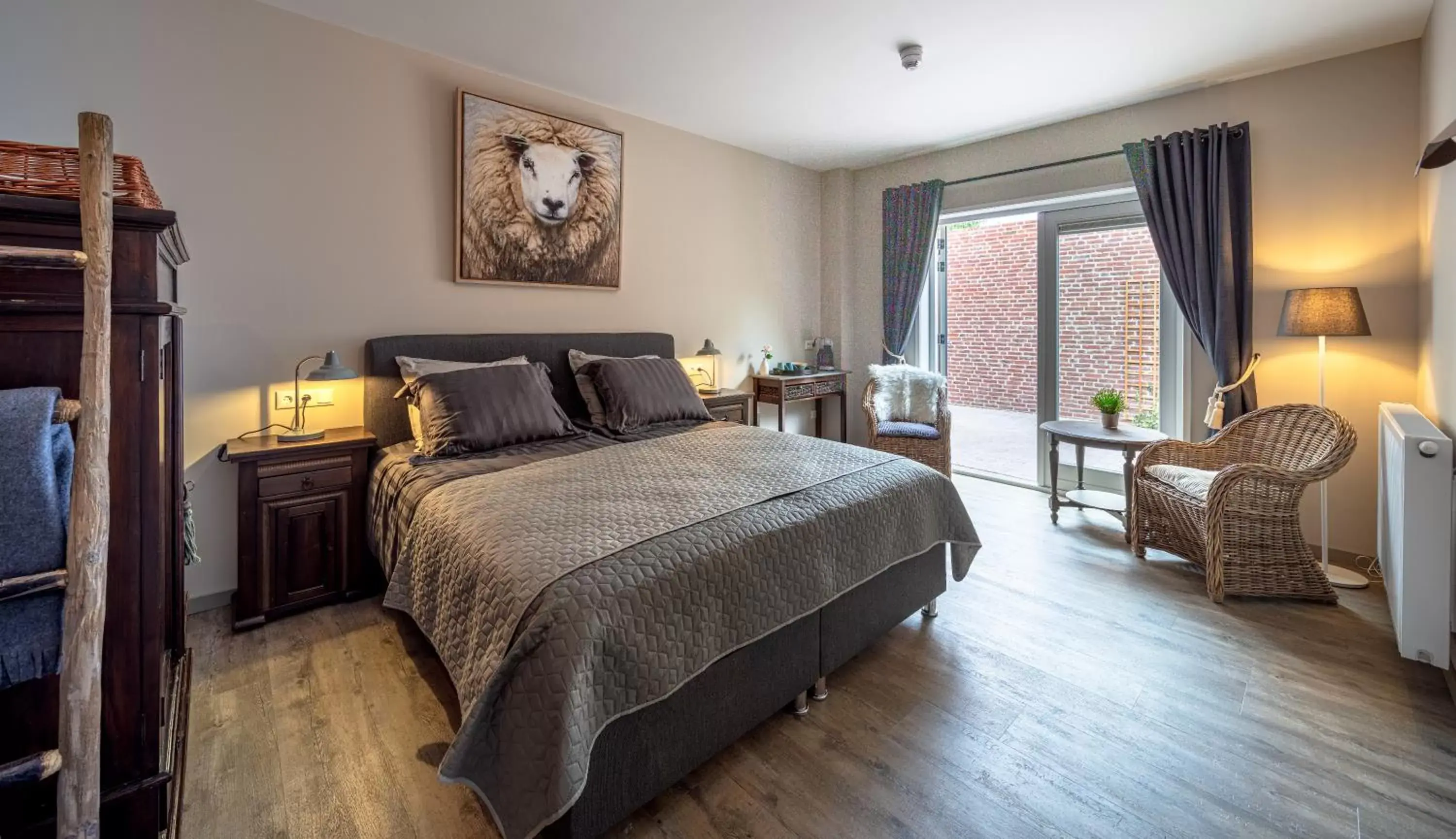 Deluxe King Room in Boutique Hotel Herberg Binnen Deluxe King Room in Boutique Hotel Herberg Binnen