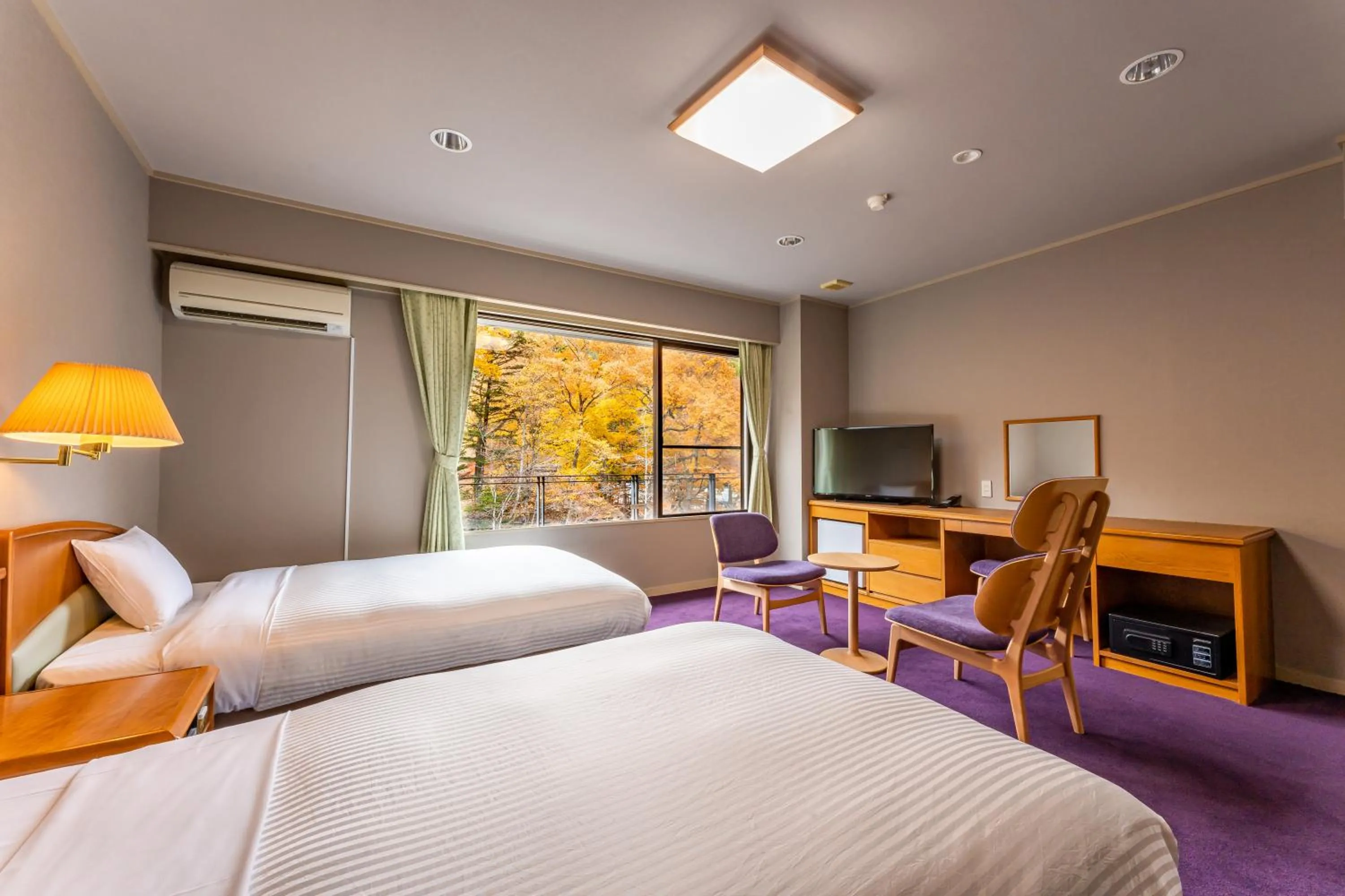 Photo of the whole room, Bed in KAMENOI HOTEL Nikko Yunishigawa All-Inclusive Resort