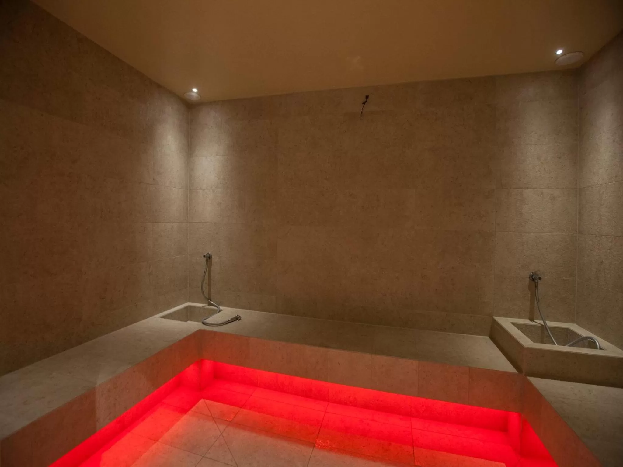 Steam room in Delta Resort Apartments