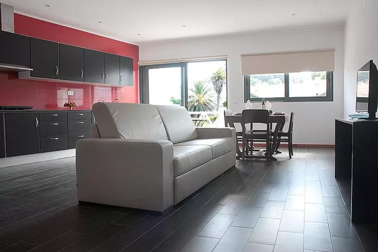 Living room in Faial Marina Apartments 1