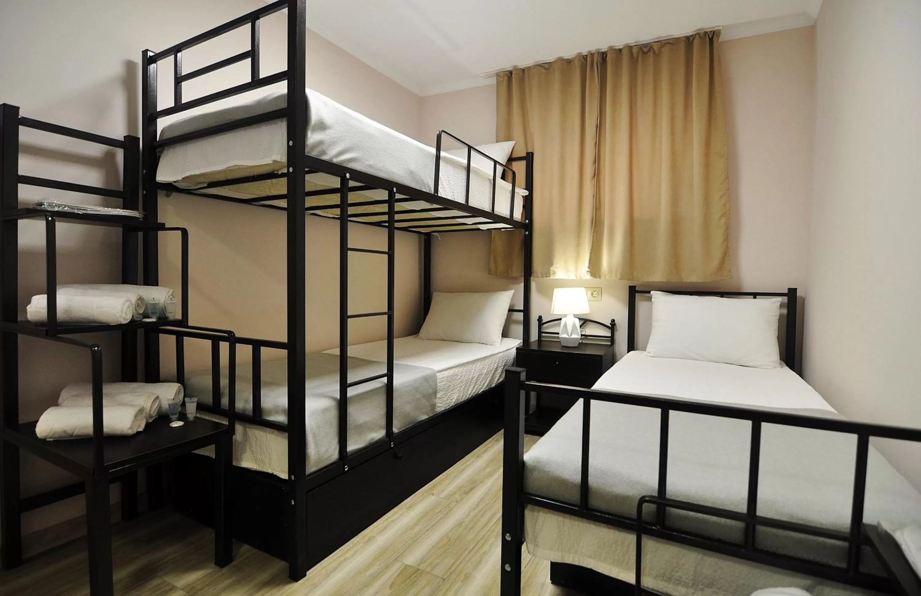 Bunk Bed in Light Hotel