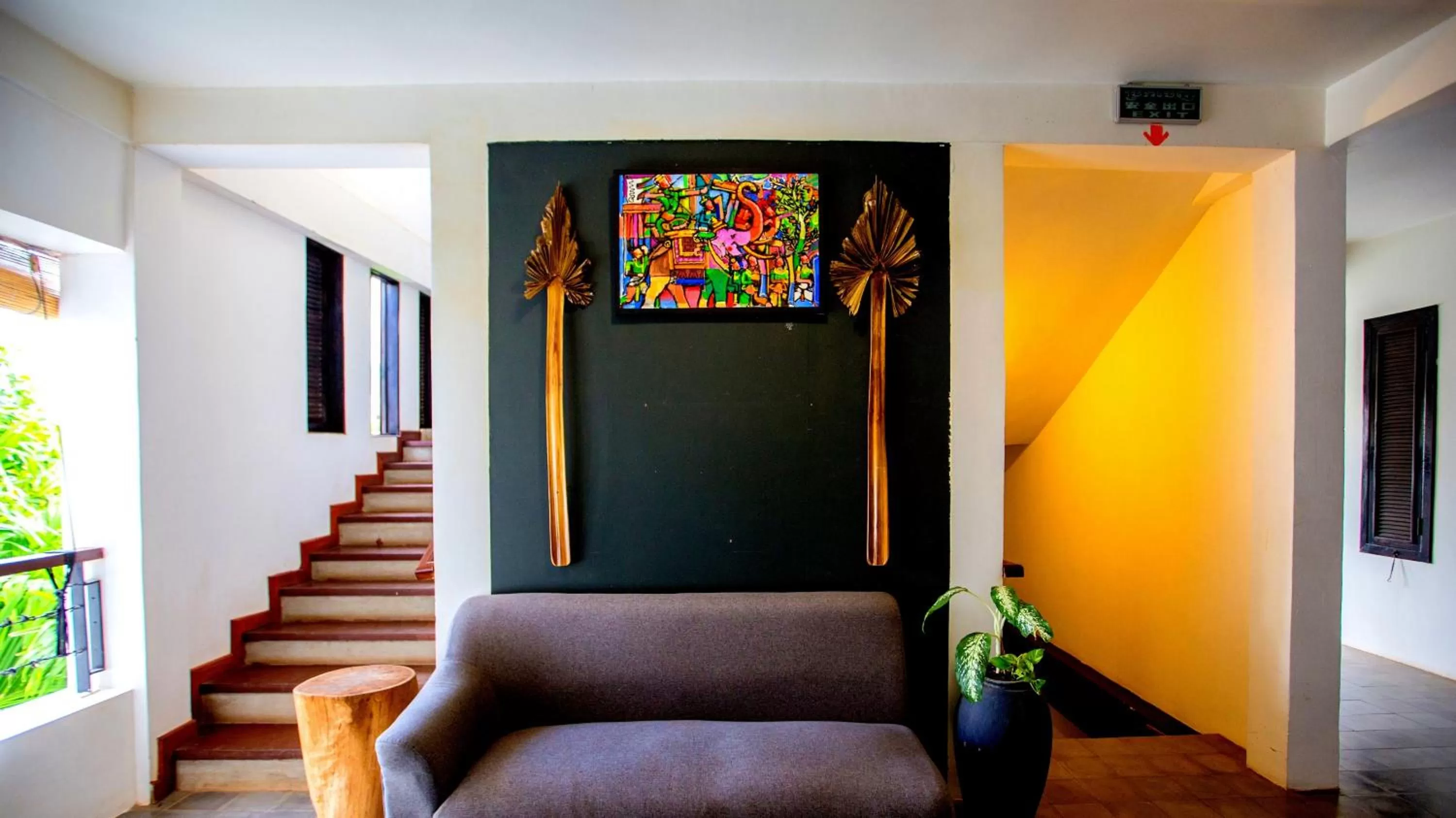 Seating Area in La Residence Blanc D'Angkor