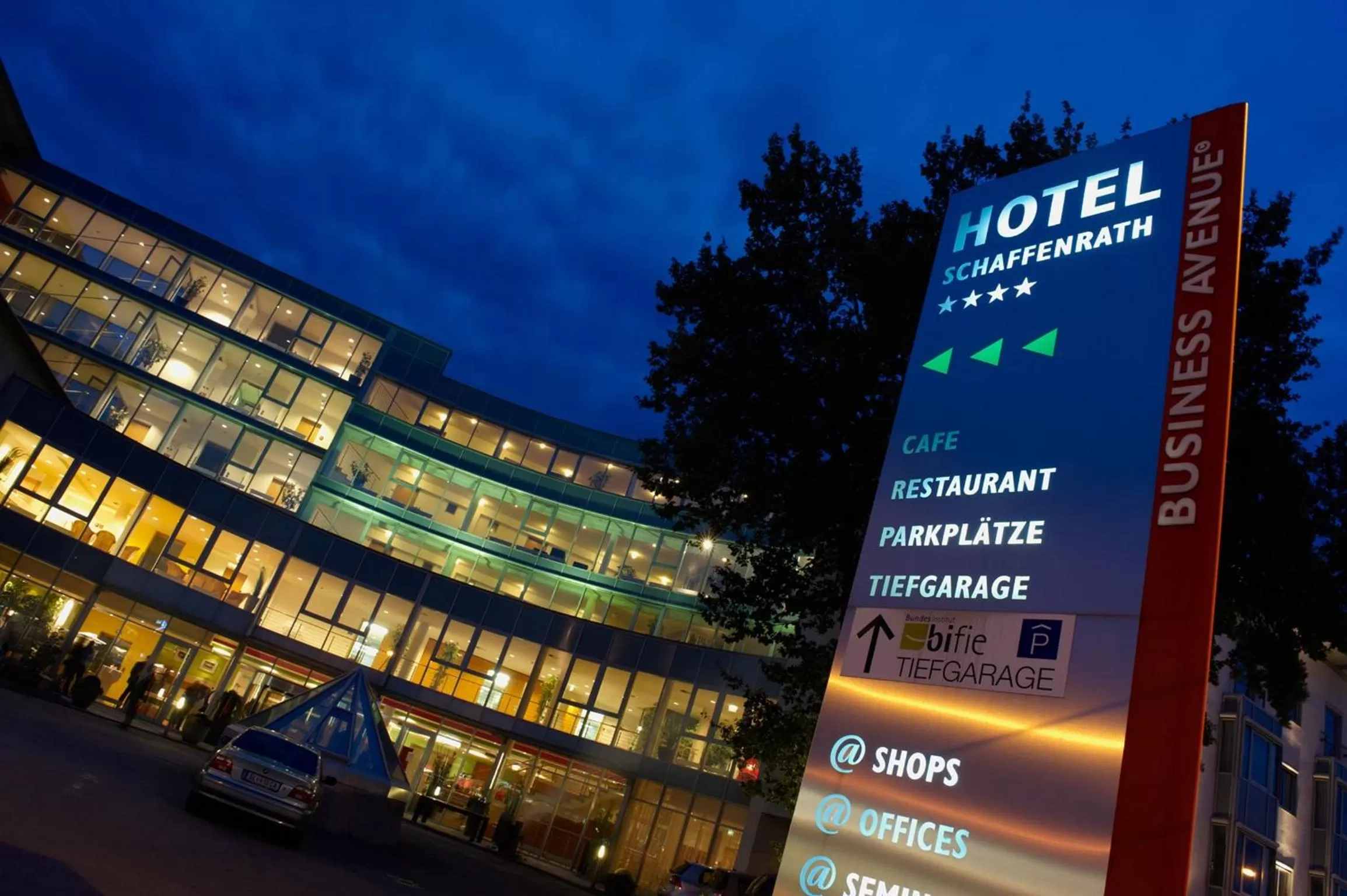 Facade/entrance in Amadeo Hotel Schaffenrath