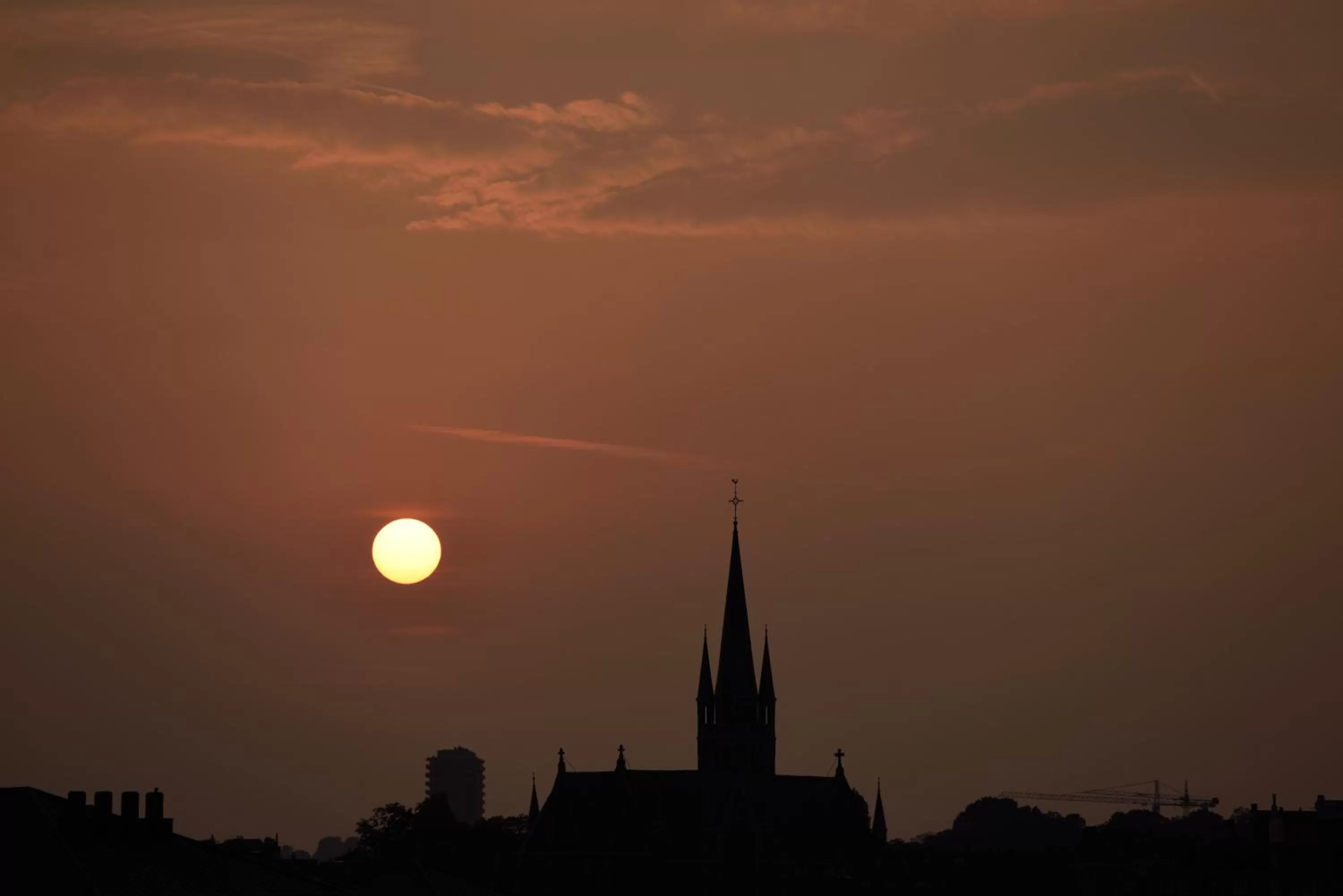 City view in Hôtel Belvue
