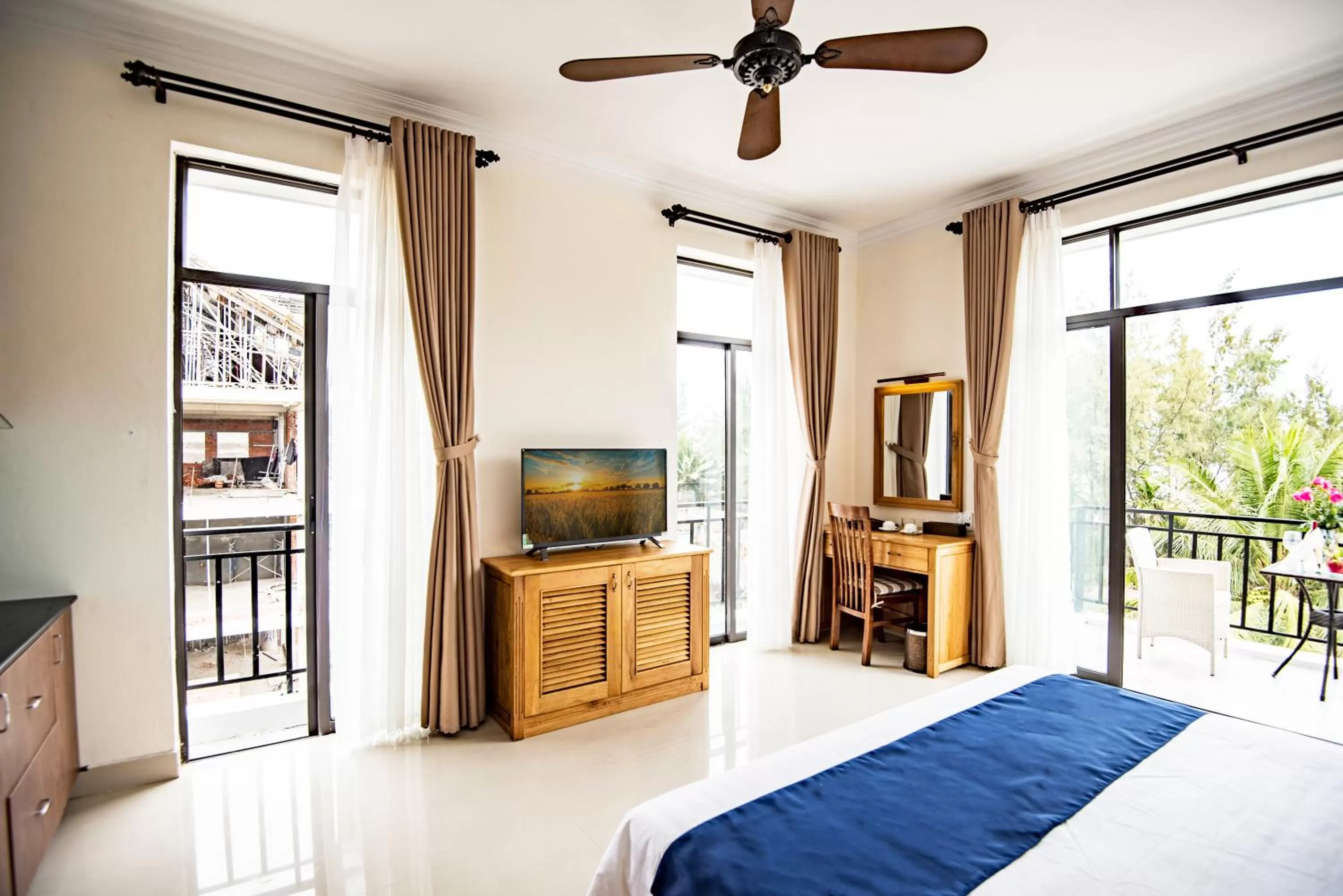 Bed in Santa Sea Villa