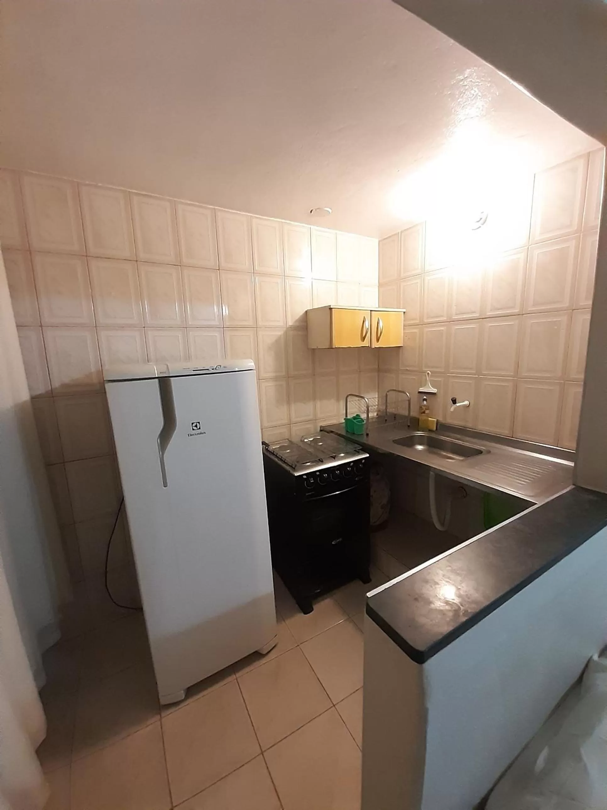 Coffee/tea facilities, Kitchen/Kitchenette in Pousada Reino Encantado - São Thomé das Letras - Minas Gerais