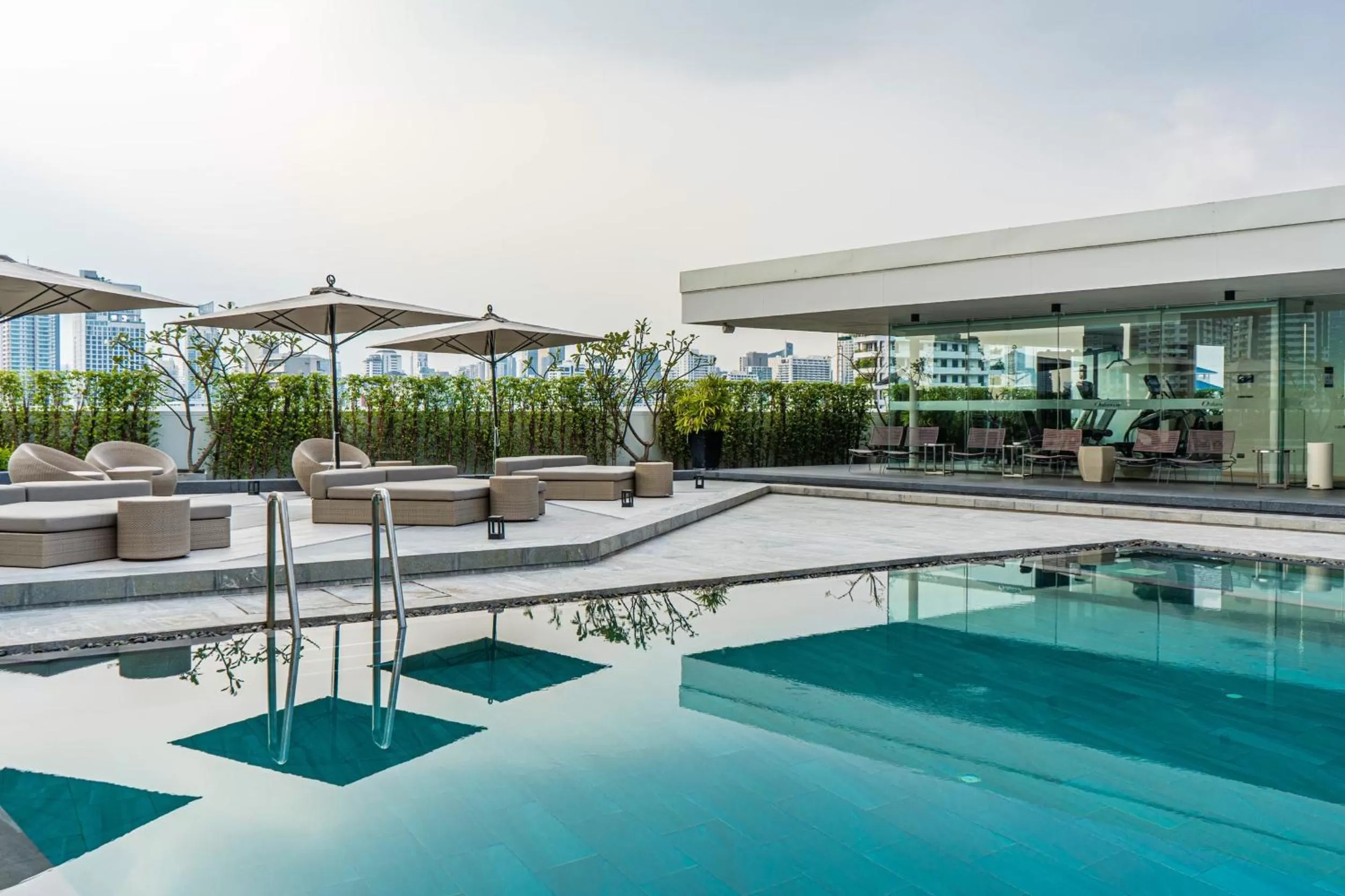 Swimming pool in Oakwood Residence Sukhumvit Thonglor Bangkok