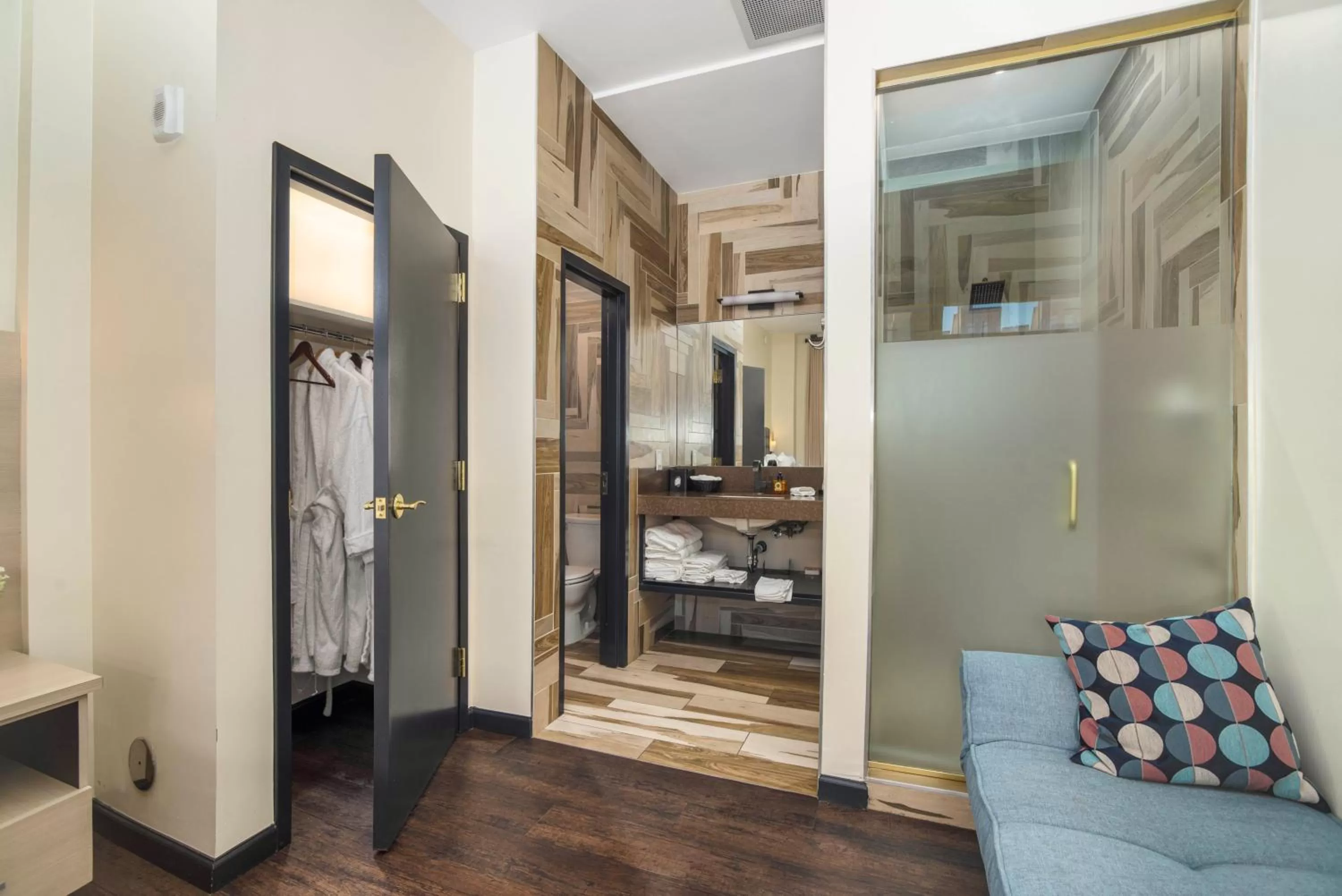 Bathroom, Bed in Good Hotels Downtown Denver