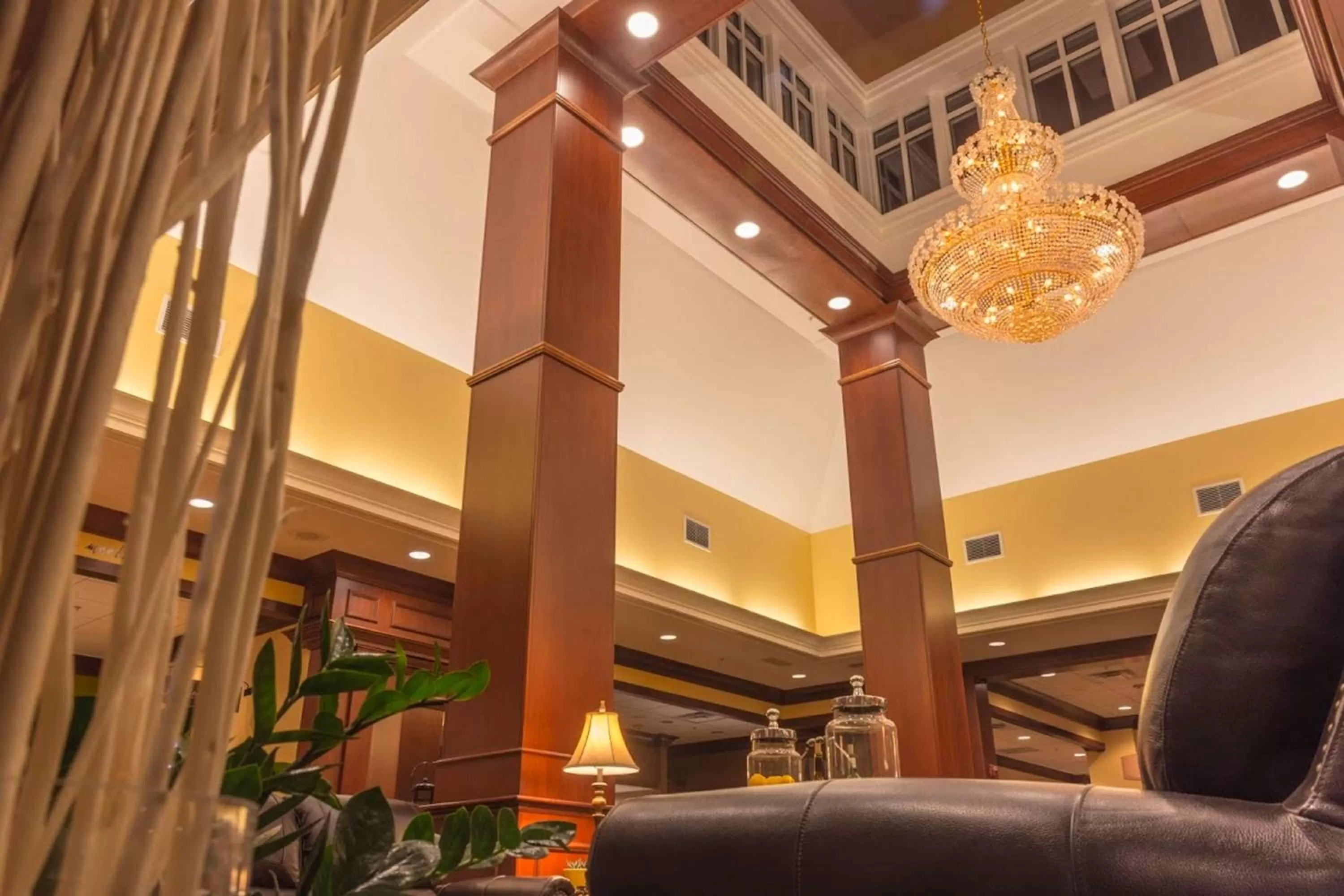 Lobby or reception in Hilton Garden Inn Bangor