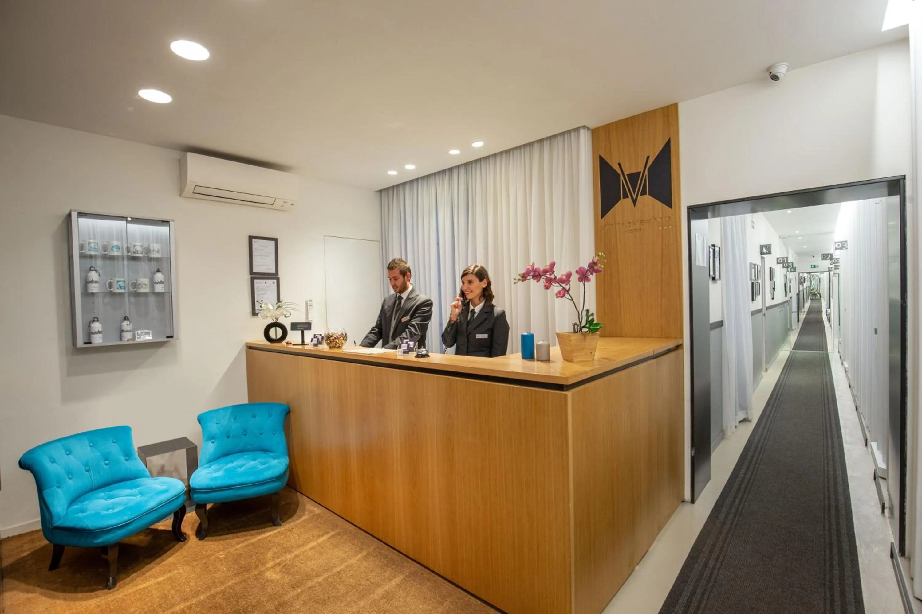 Lobby or reception in Viminale View Hotel