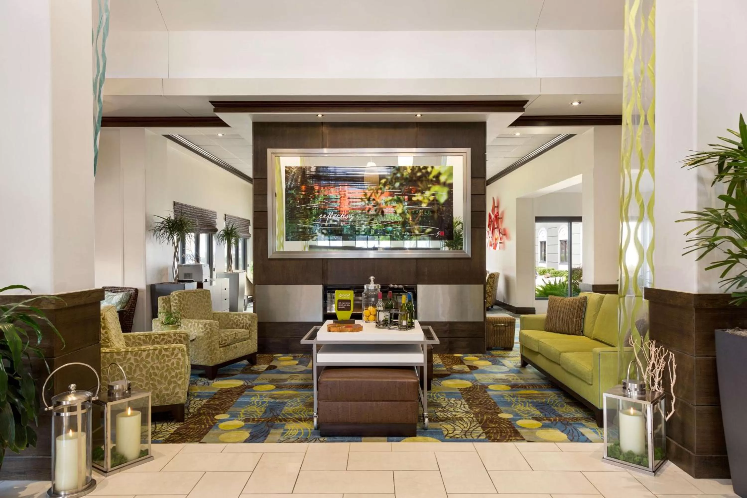Lobby or reception in Hilton Garden Inn Houston Northwest
