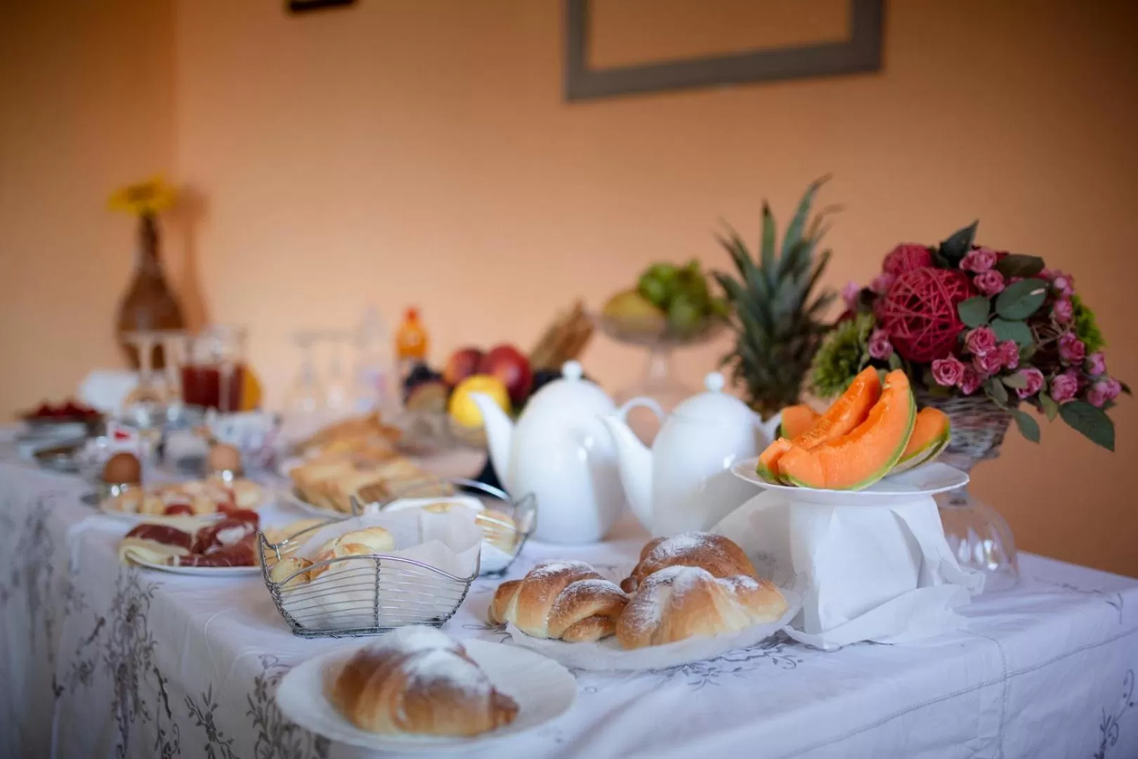 Food and drinks in B&B Armonia