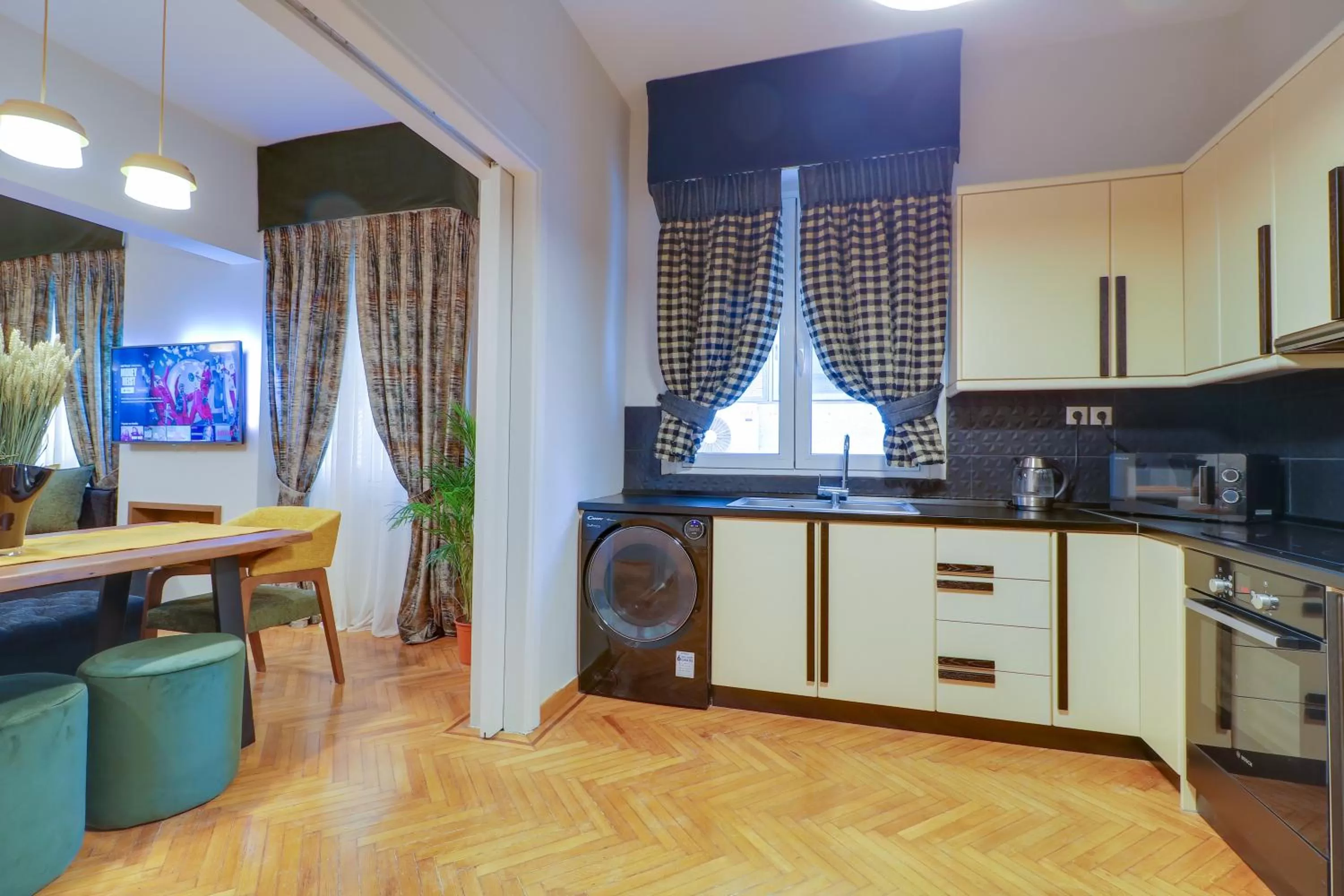 kitchen in AthINN Residence
