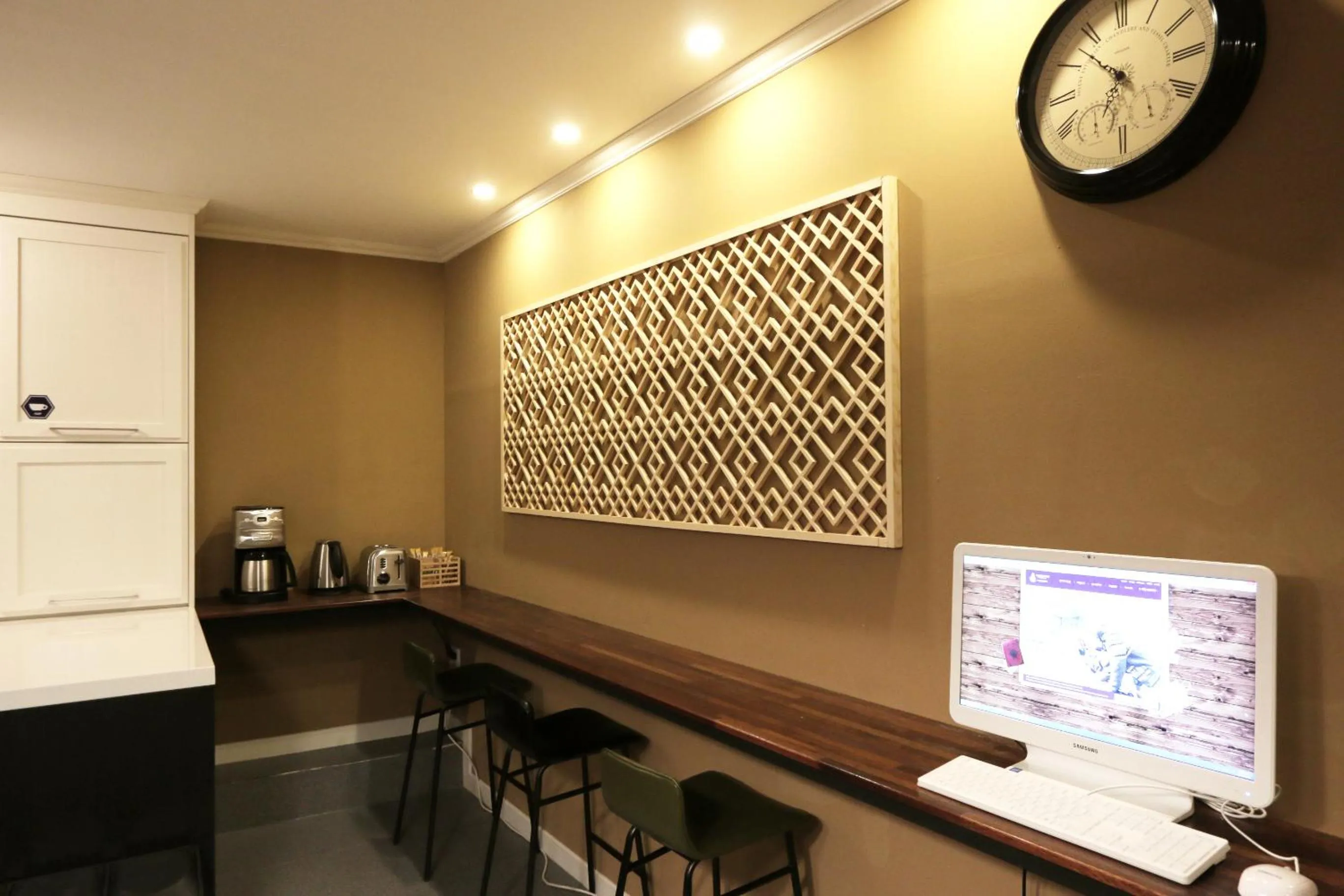 Coffee/tea facilities in Blueboat Hostel Gyeongju