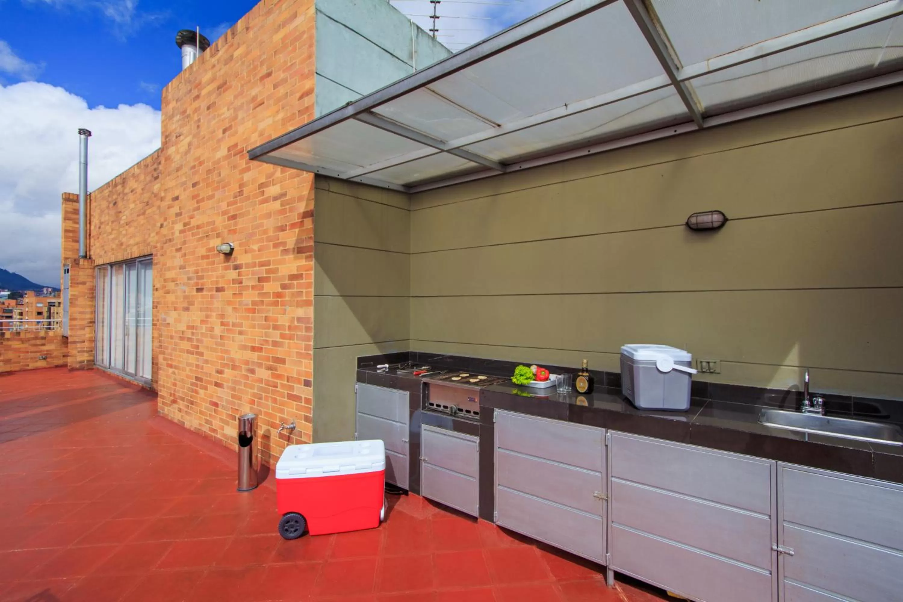 BBQ facilities in 122 Plaza Apartahotel
