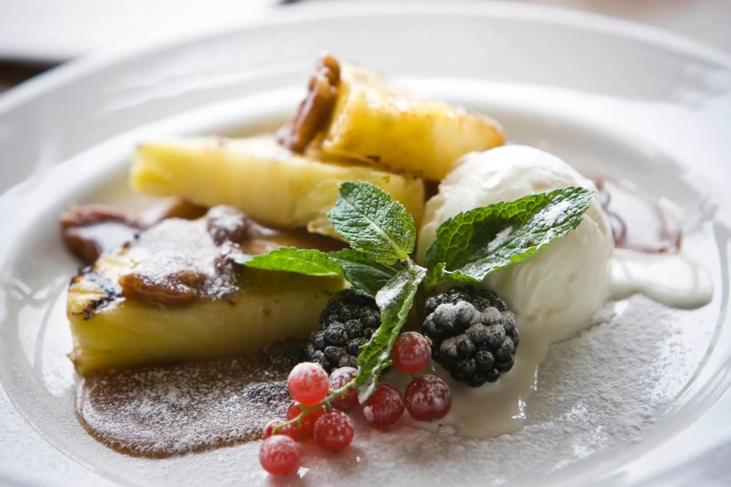 Food close-up in The Ship Inn