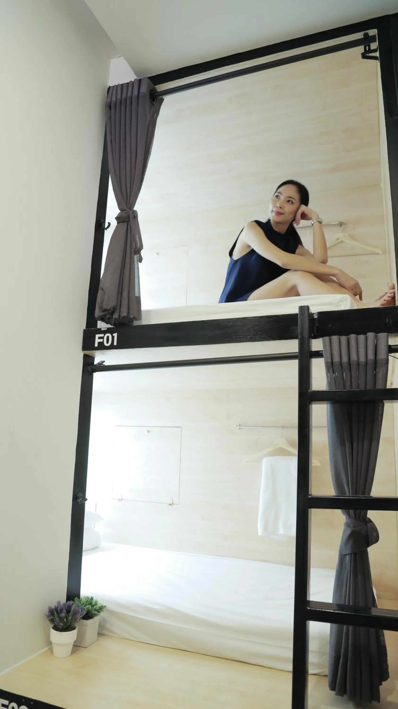 Bed in Lamurr Sukhumvit 41