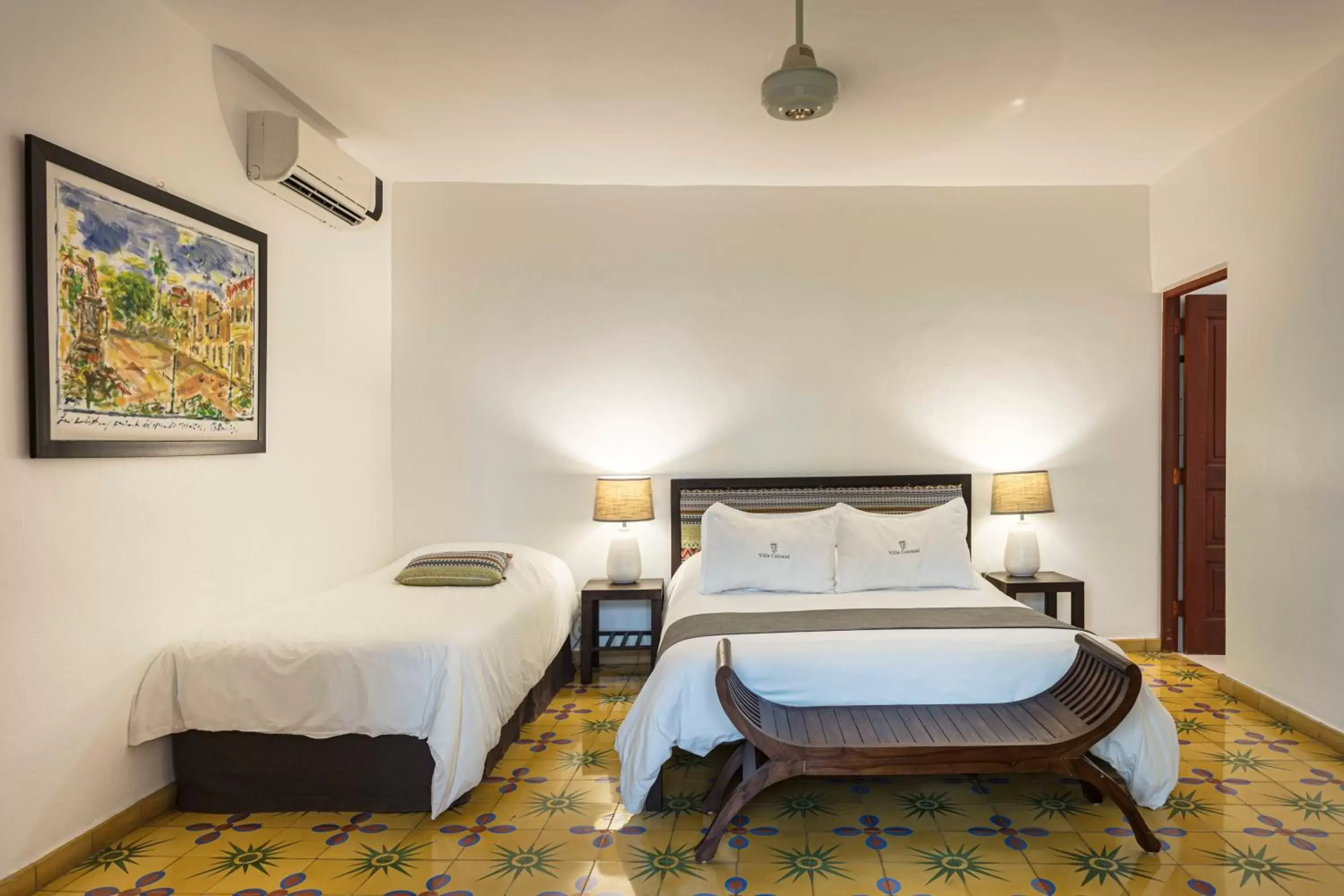 Triple Room in Hotel Villa Colonial Triple Room in Hotel Villa Colonial