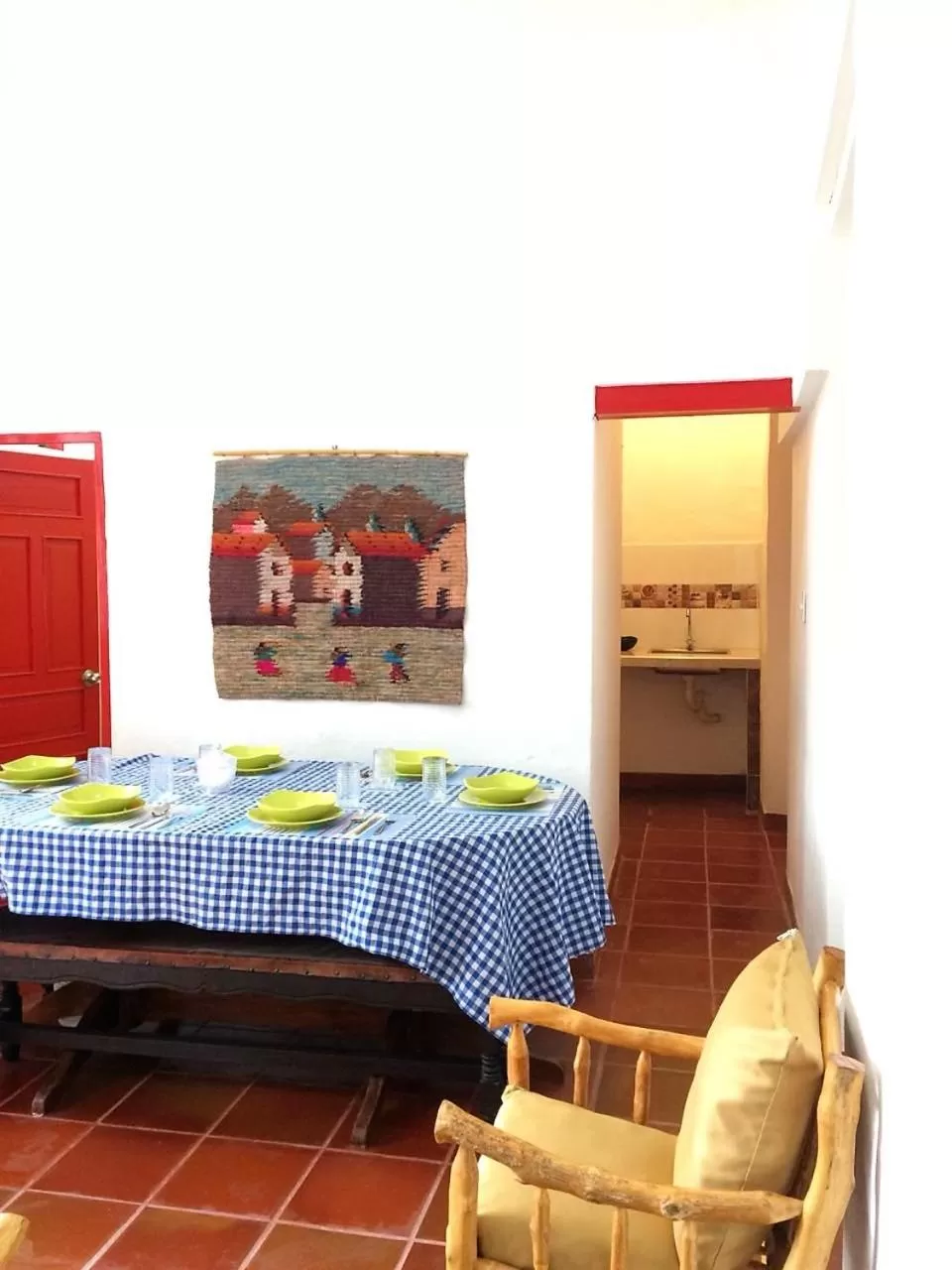 Bed in Posada Turistica Nakku