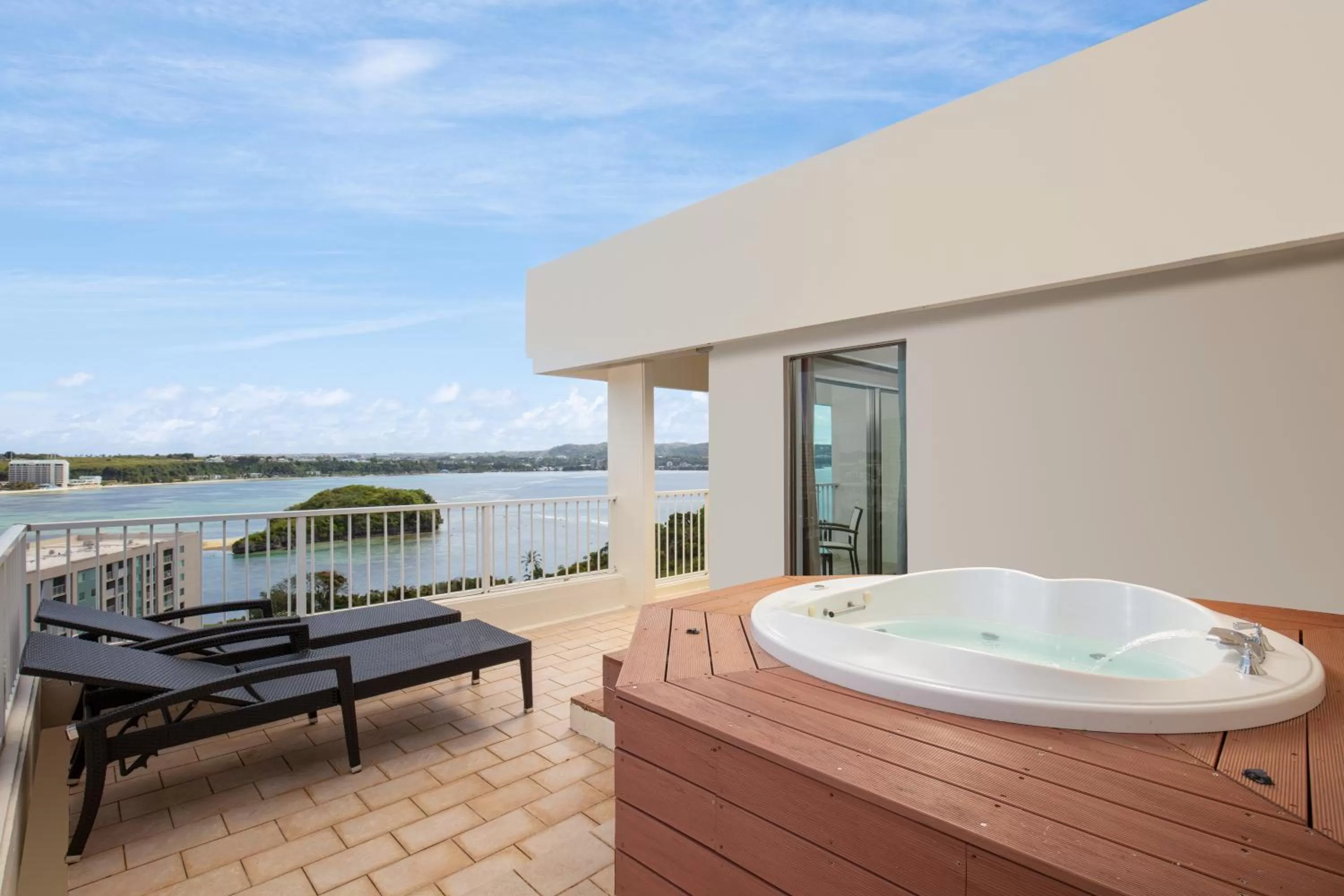 Patio in RIHGA Royal Laguna Guam Resort