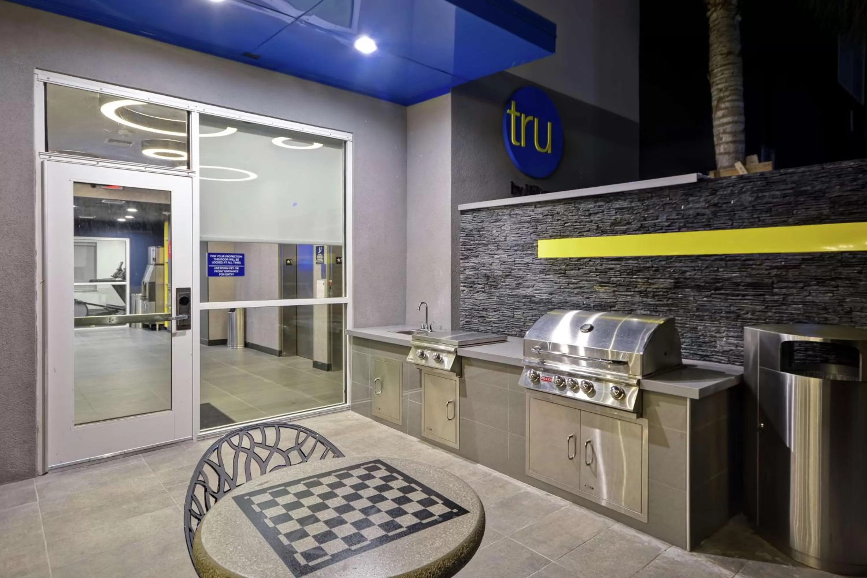 Patio in Tru By Hilton Corpus Christi South Padre Island Dr