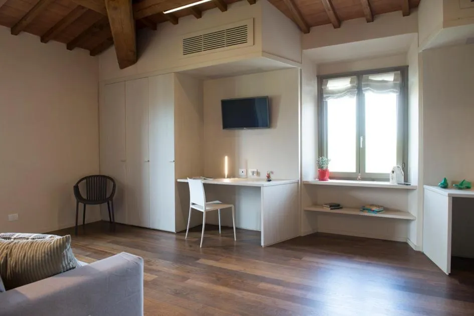 Bedroom in Pistoia Nursery Campus - agriturismo in città