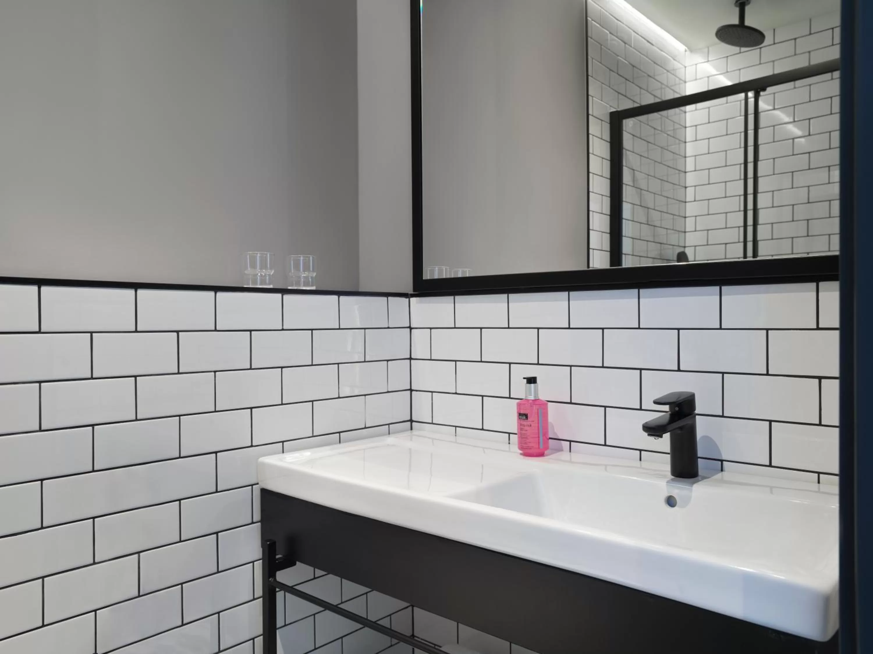 Bathroom in Moxy Belgrade