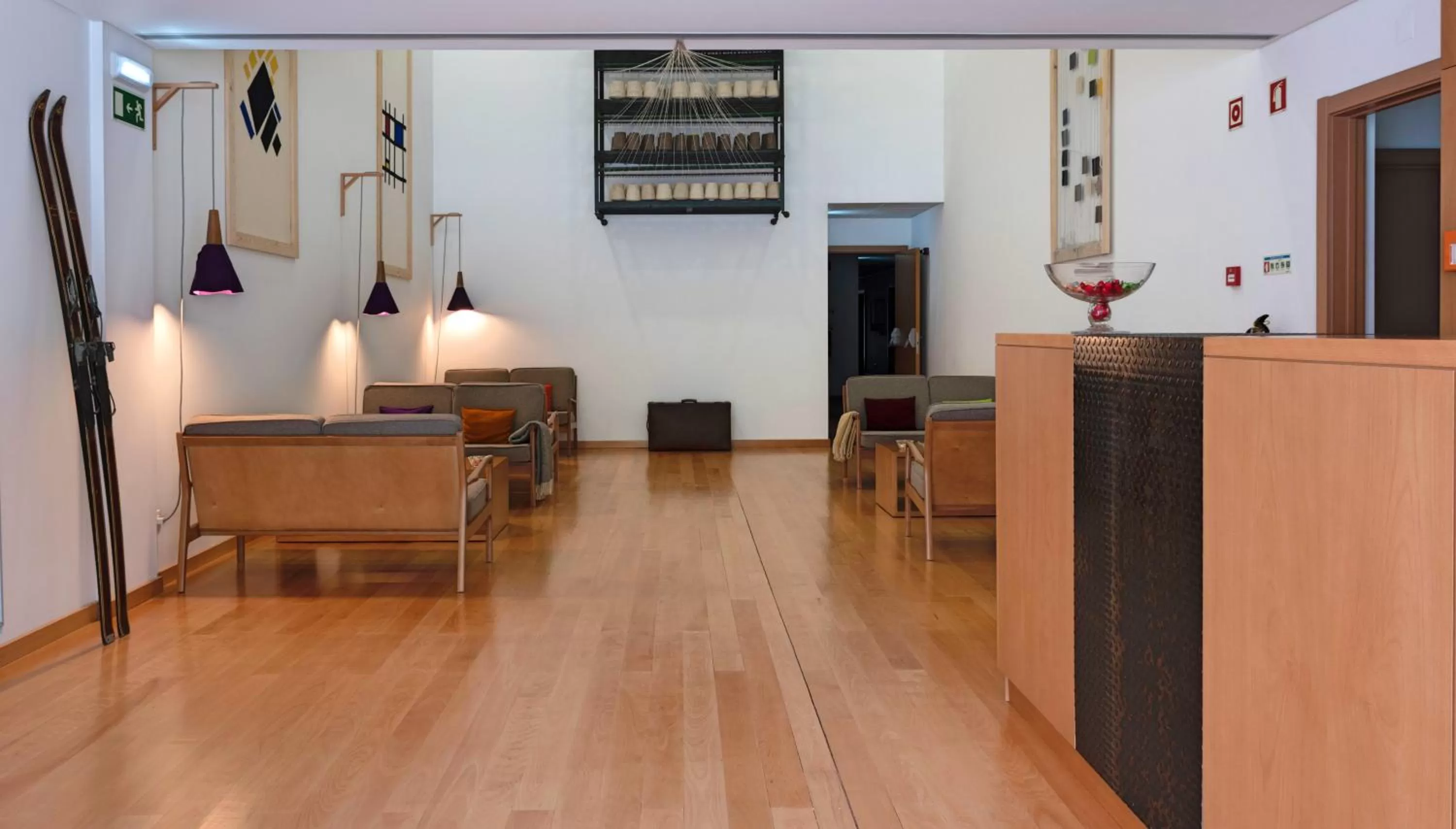 Lobby or reception in Hotel da Fábrica