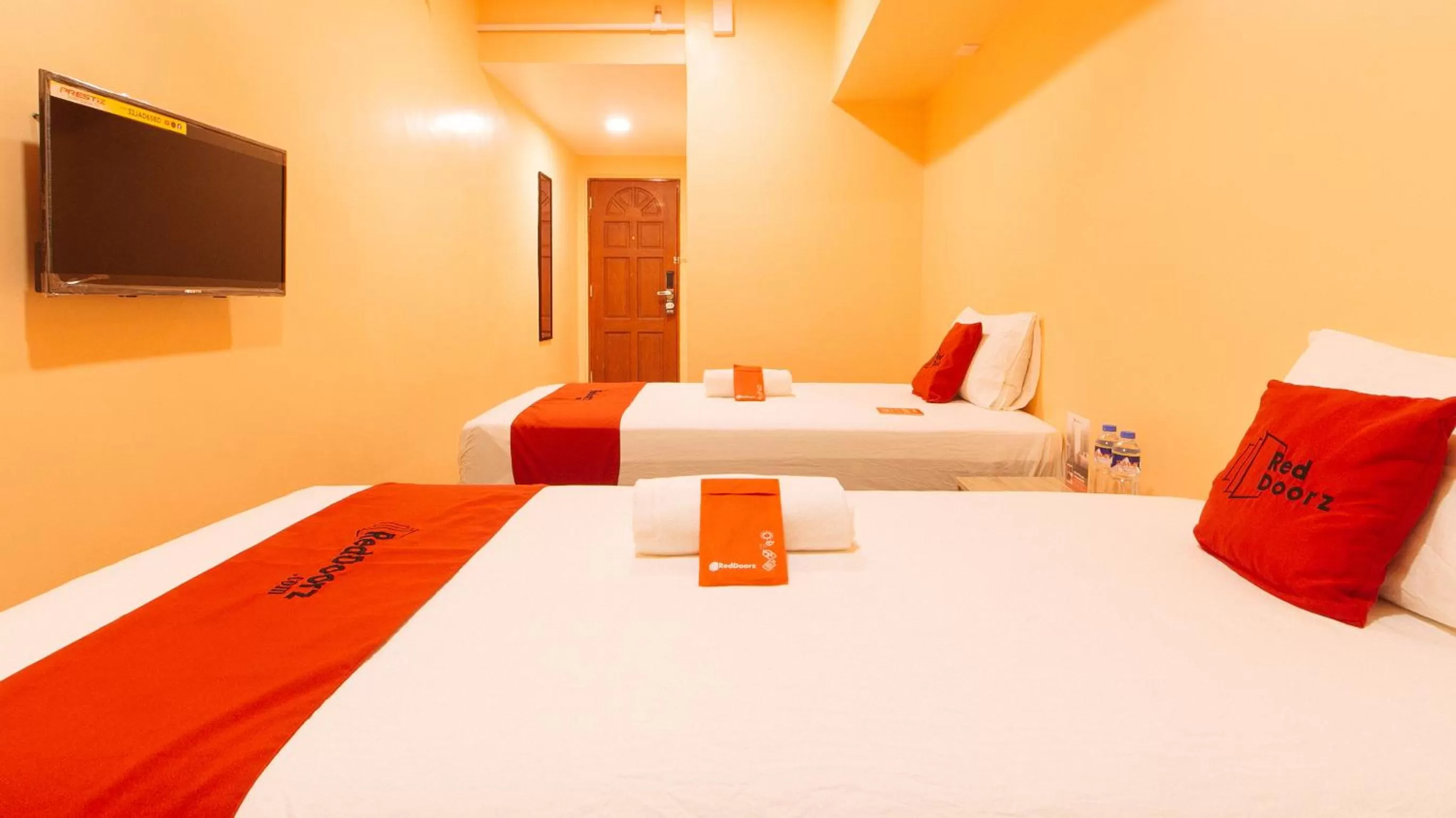 Bedroom, Bed in RedDoorz Plus @ Kaizen Suites Taft Avenue