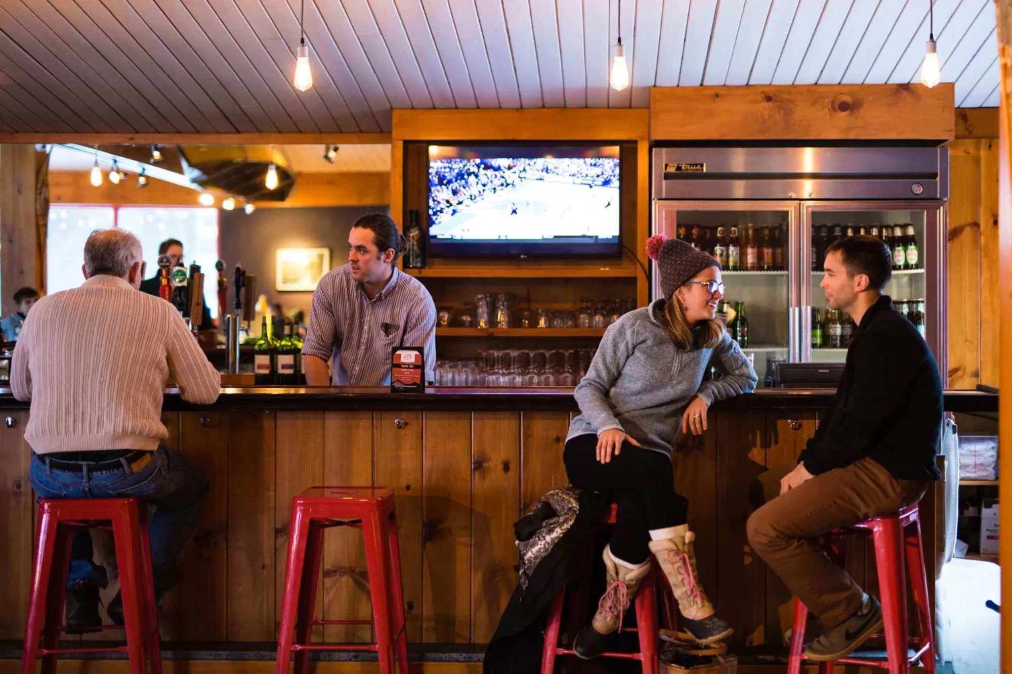 Staff in Lake House at High Peaks Resort
