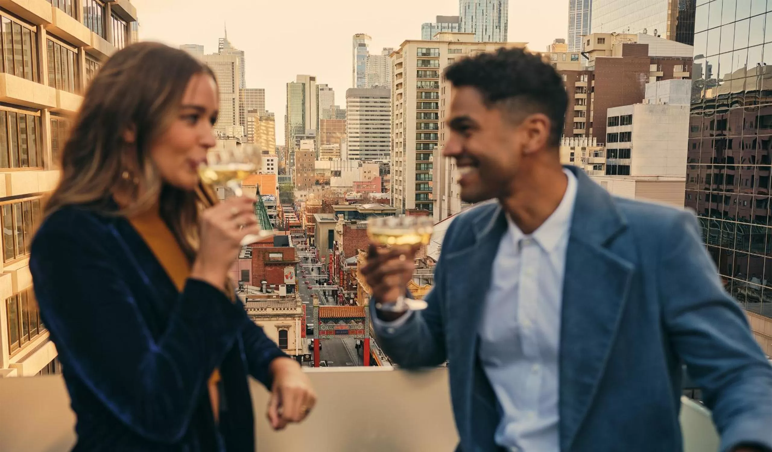 City view in Lancemore Crossley St. Melbourne