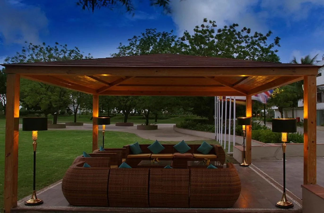 Garden in Top3 Lords Resort Bhavnagar