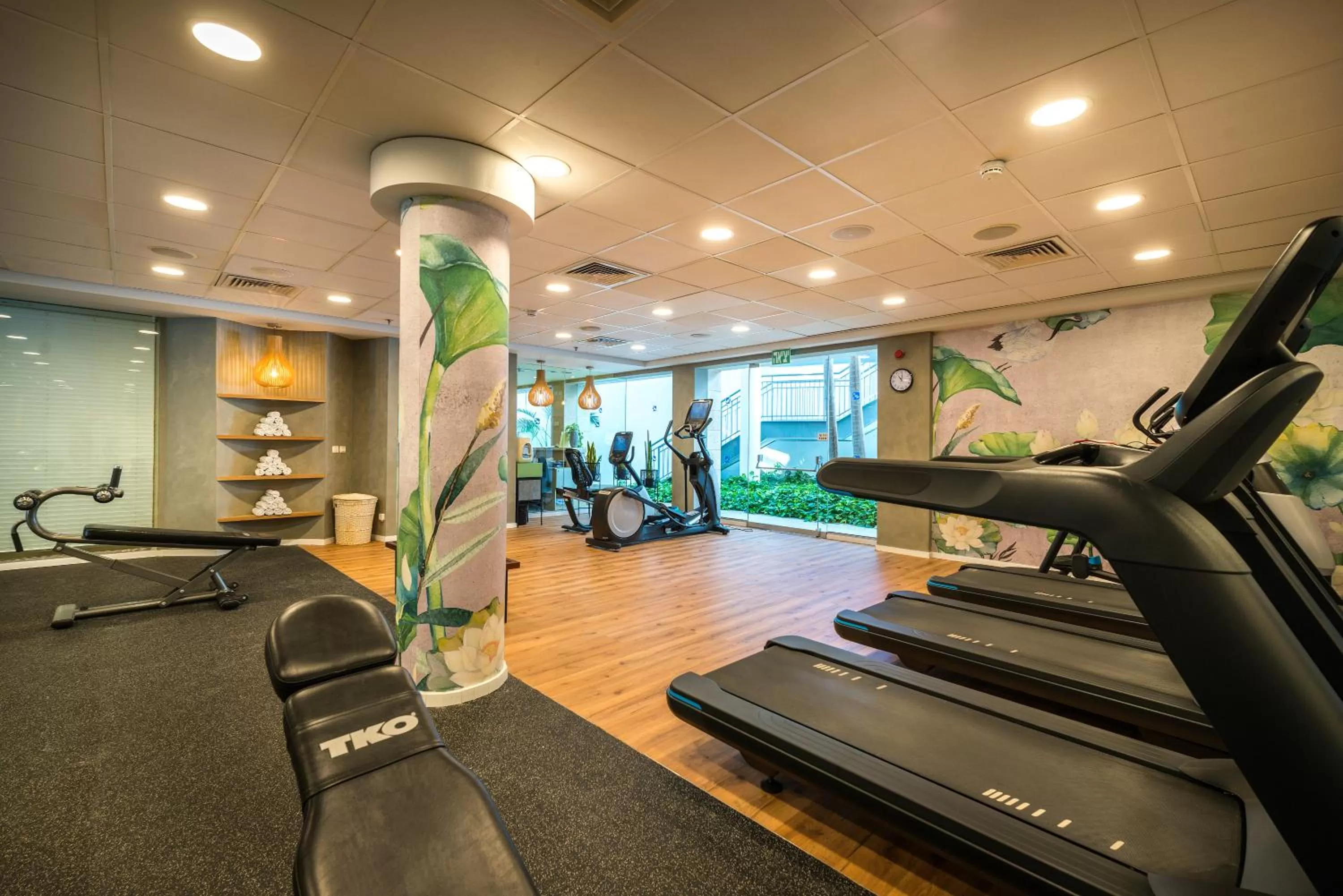 Fitness centre/facilities in Yam Suf by Isrotel Collection