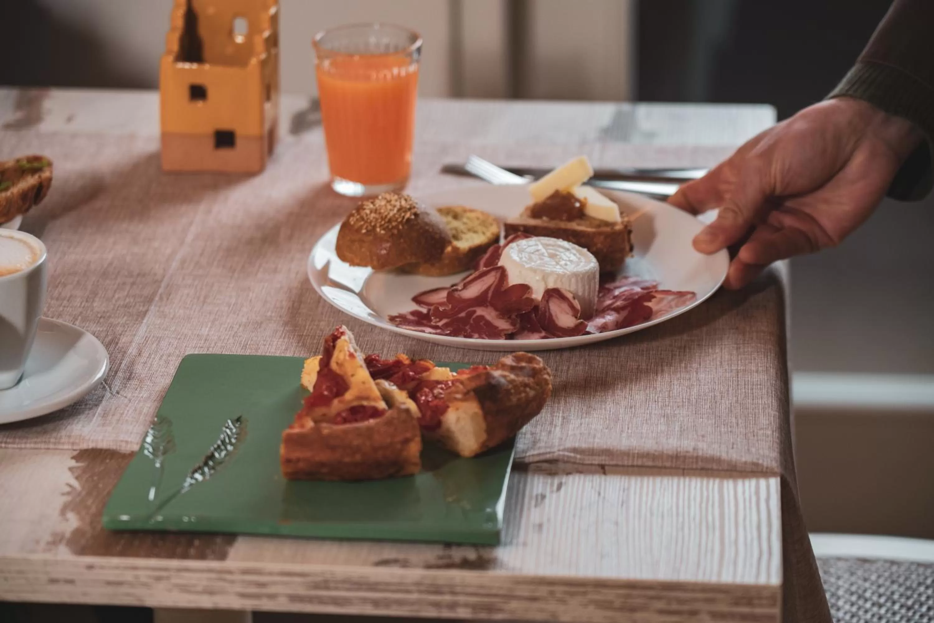 Food and drinks in Palazzo Fontana