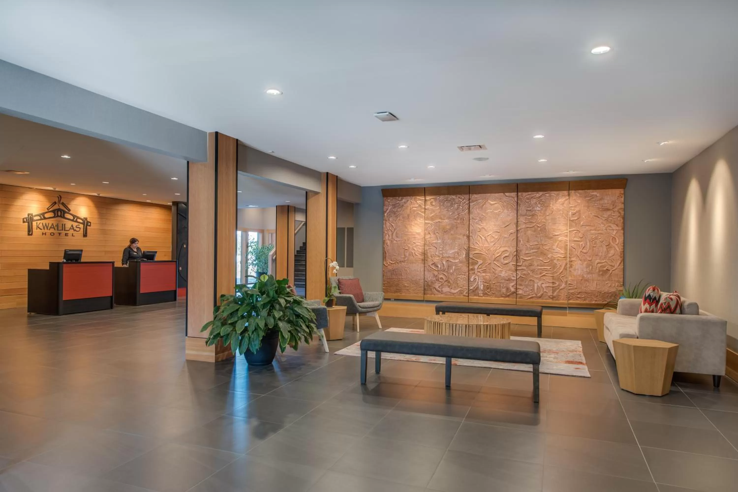 Facade/entrance in Kwa'lilas Hotel